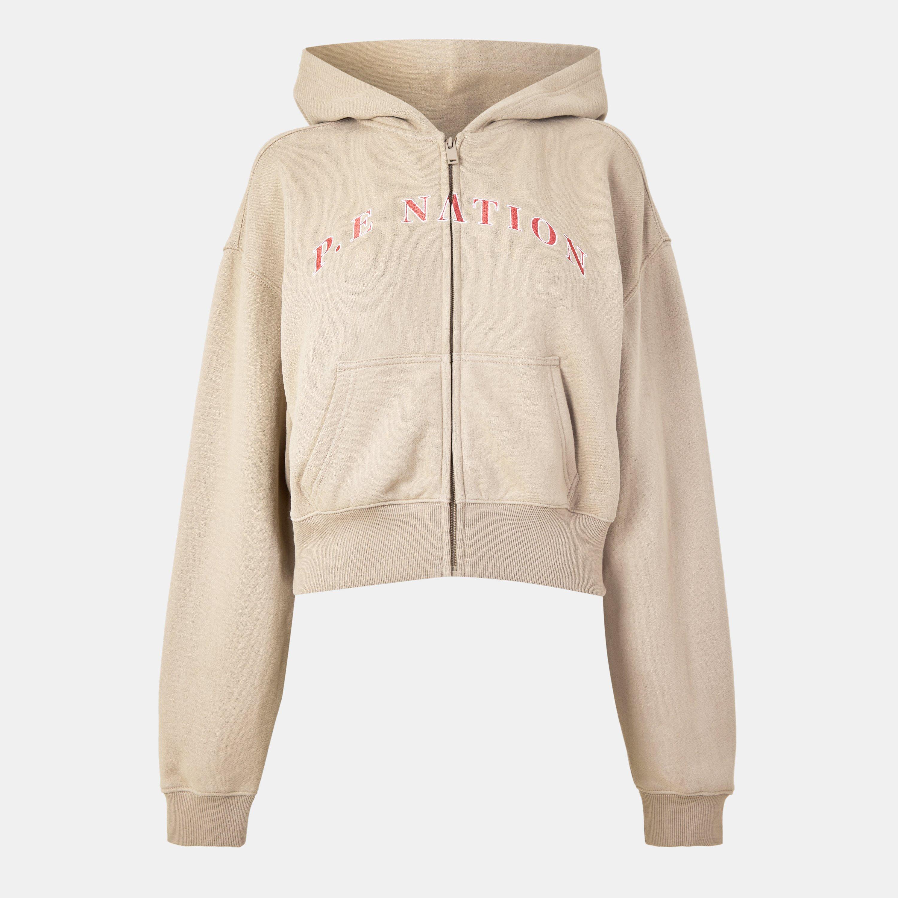 OXFORD TAN - PE Nation - Women's Eastside Full Zip Fleece Jacket - 1