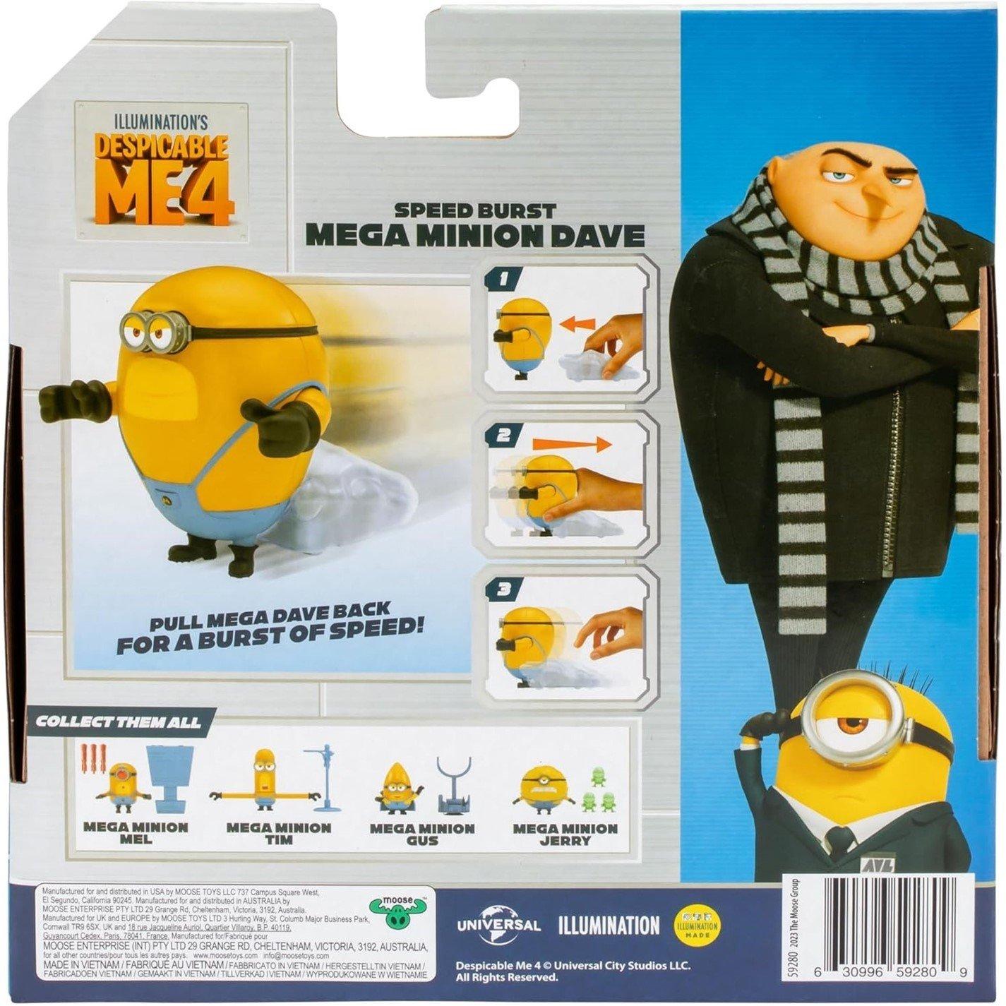 Dave - Despicable Me - 4 Action Figure Mel - 2