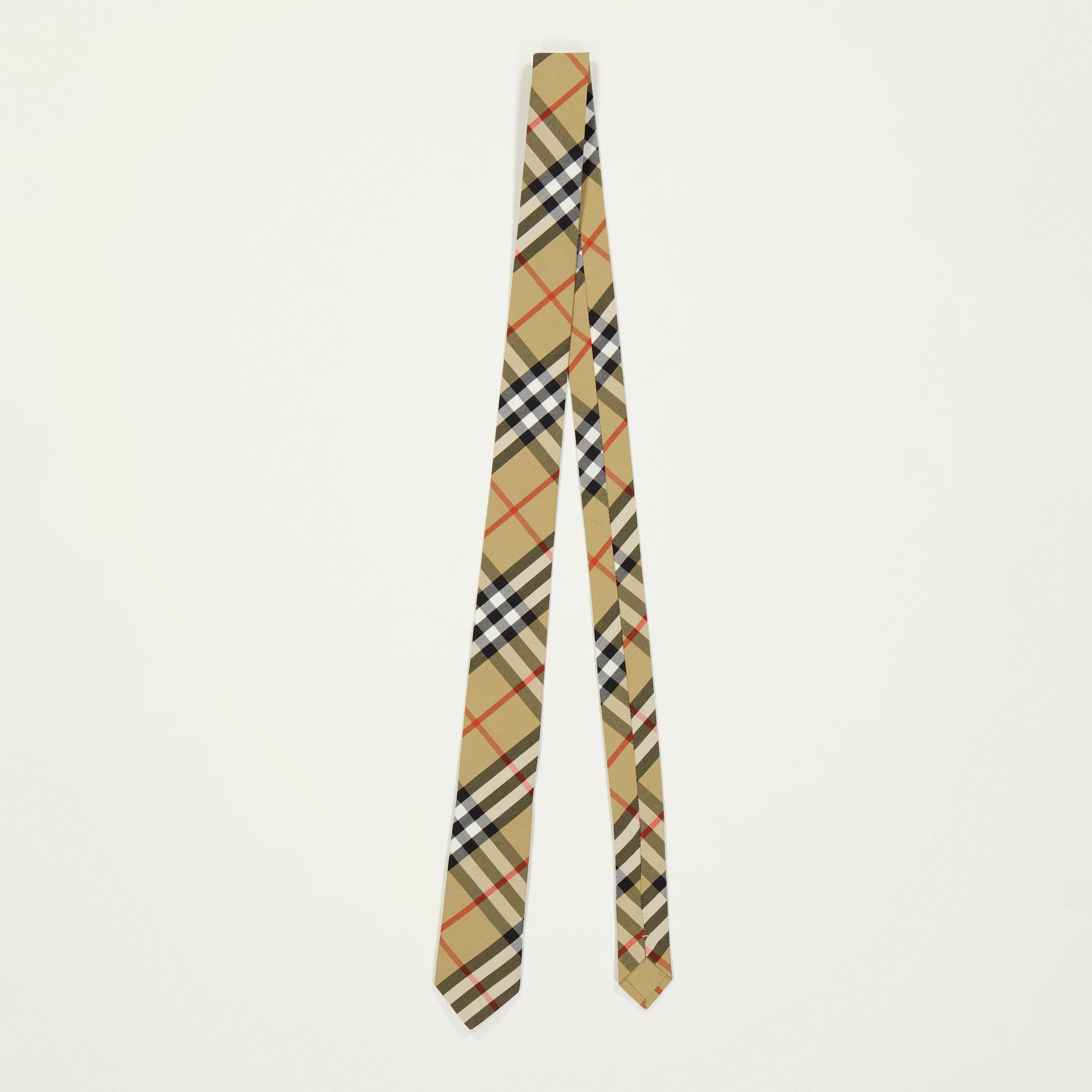Sand Chk B9368 - Burberry - Burb Check Tie - 2