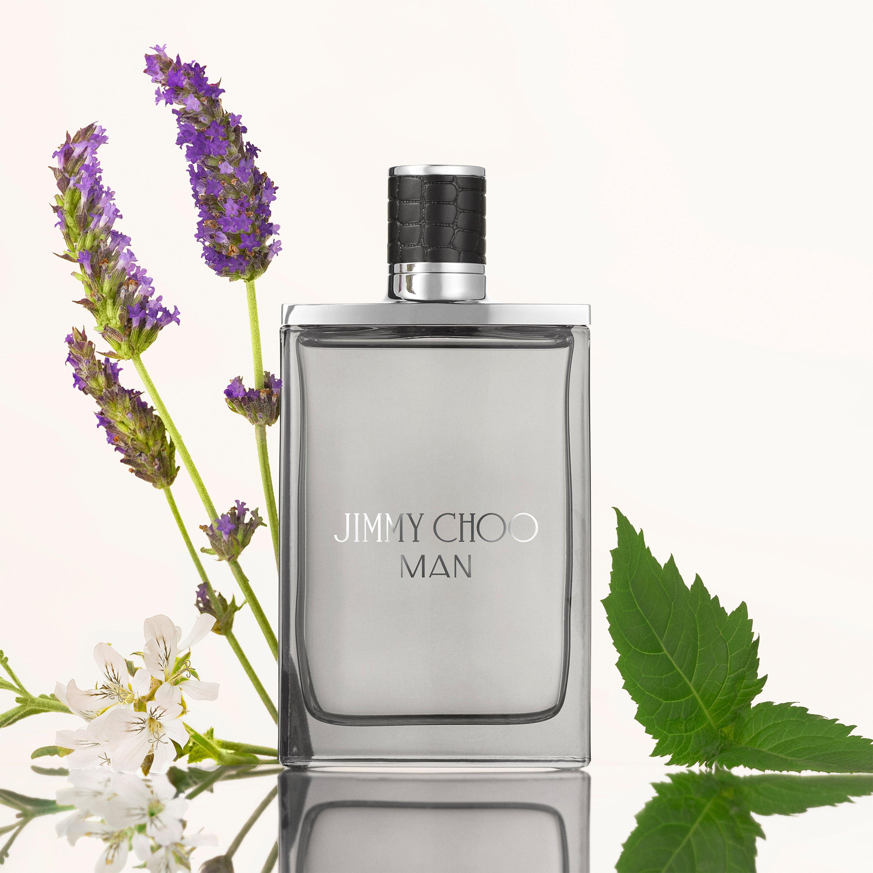 White - Jimmy Choo - Man Gift Set: Eau de Toilette 50ml + Shower Gel 100ml Plastic Free - 2