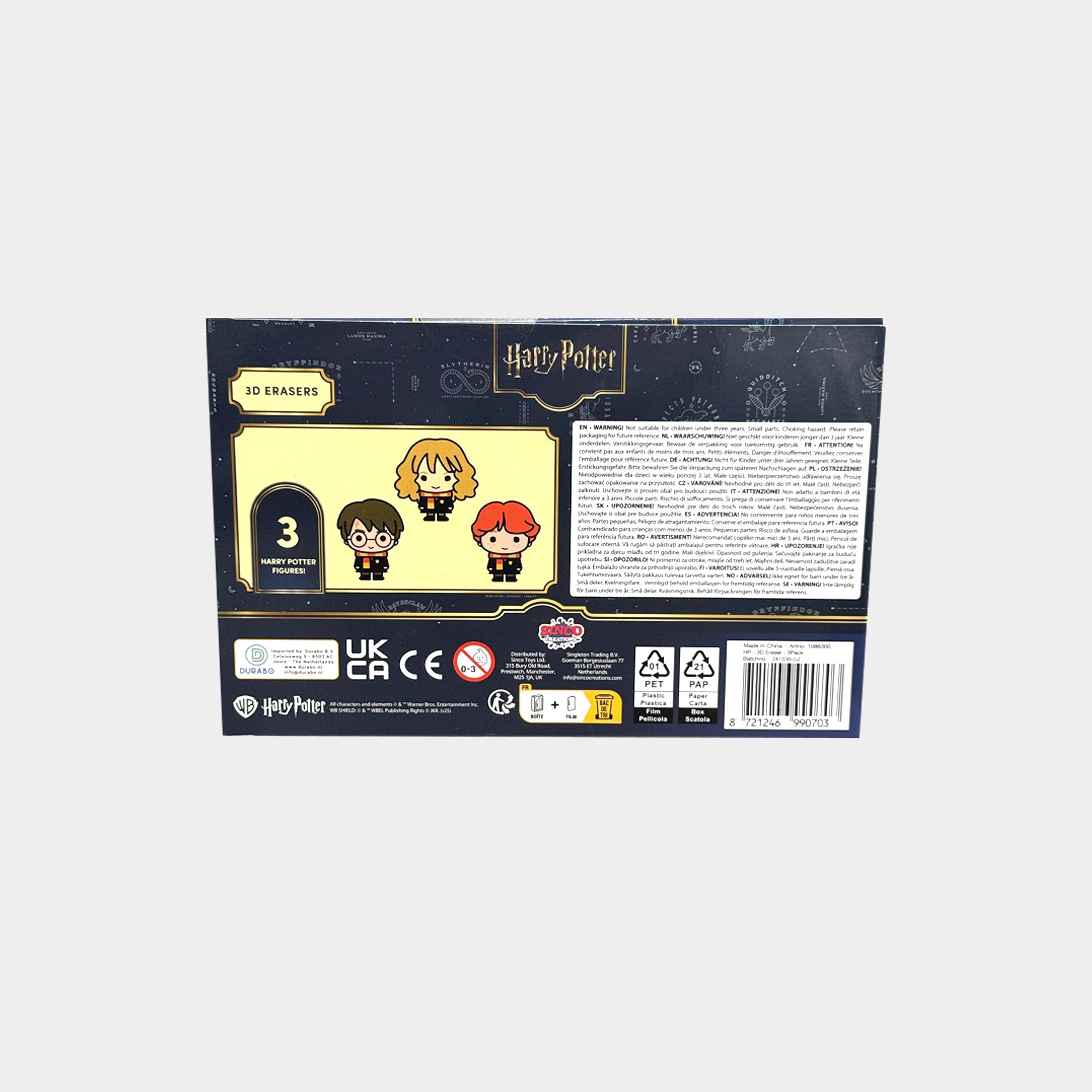 Multi - Harry Potter - 3D Erasers Jn99 - 2