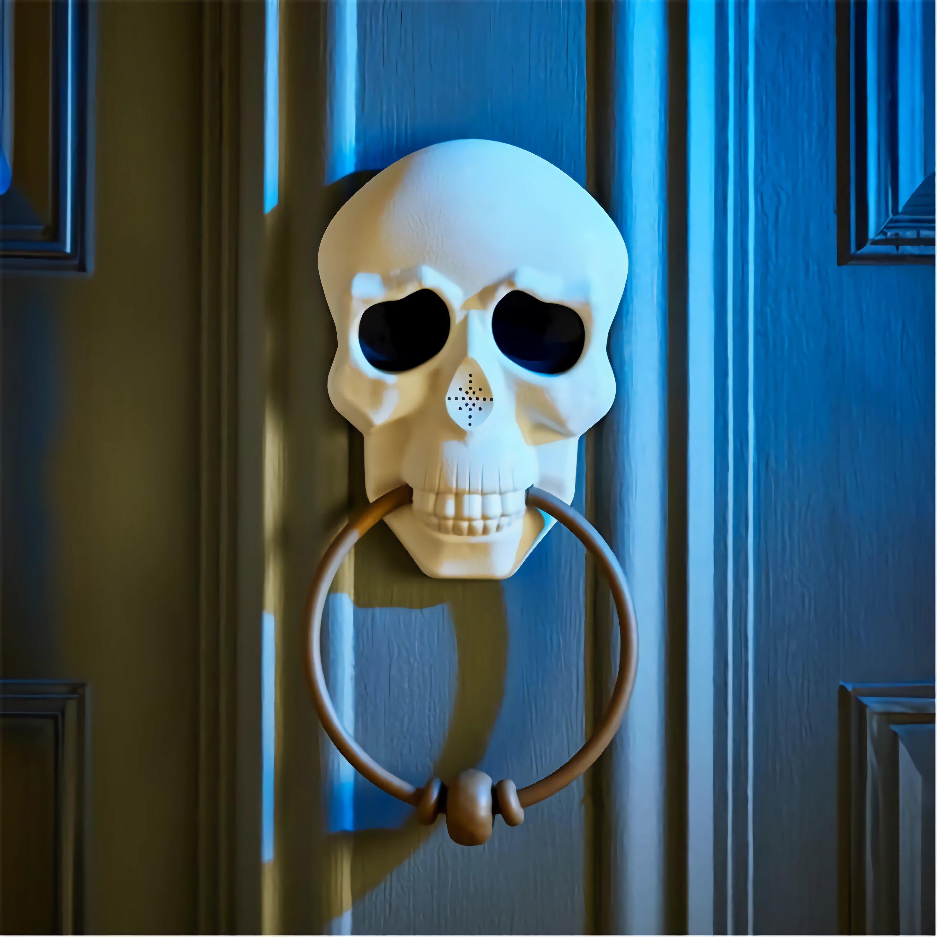 Skeleton - Star - Scary DoorBell 53 Skeleton one size - 1