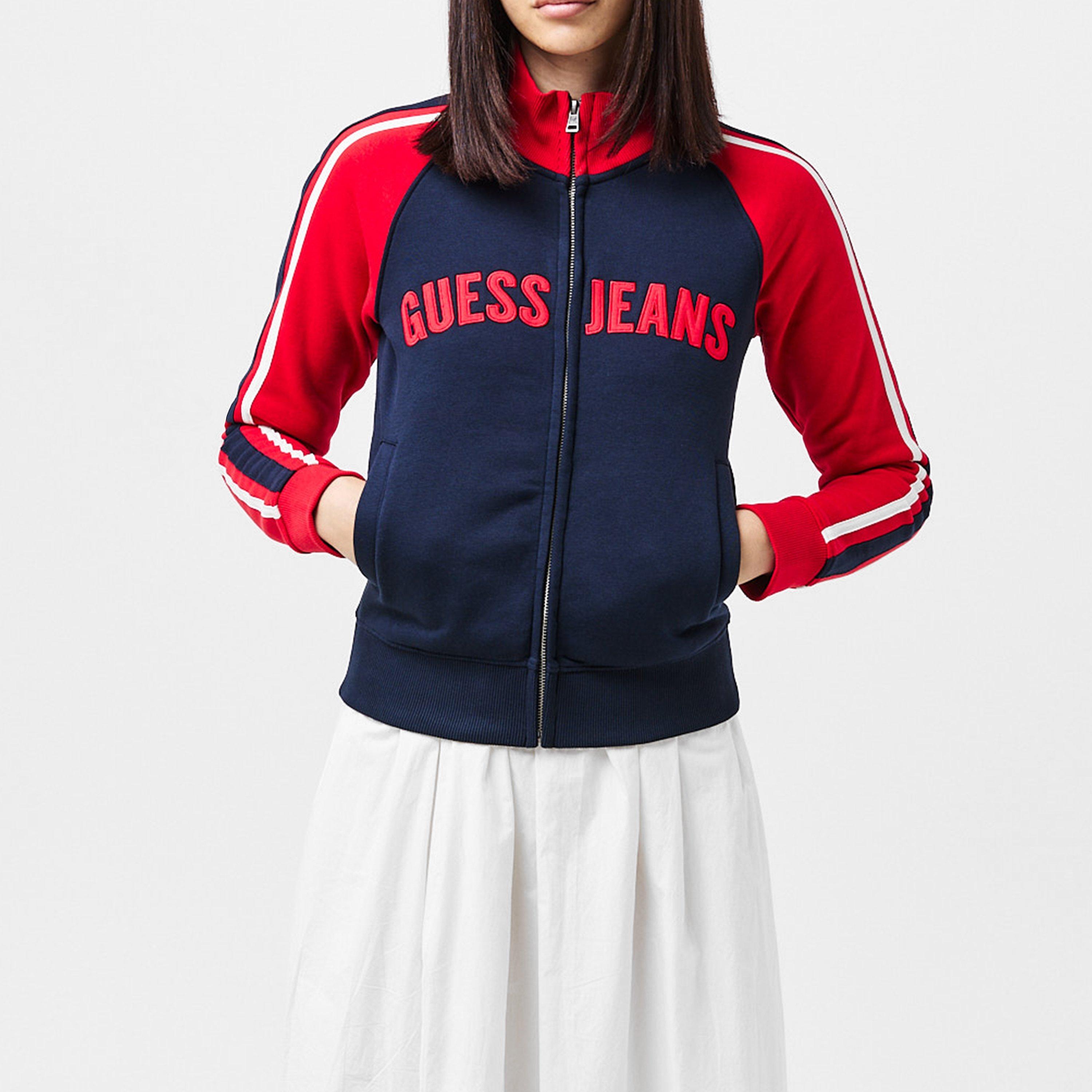 Ocean Multi - Guess - Logo Zip-up Sweatshirt - 3