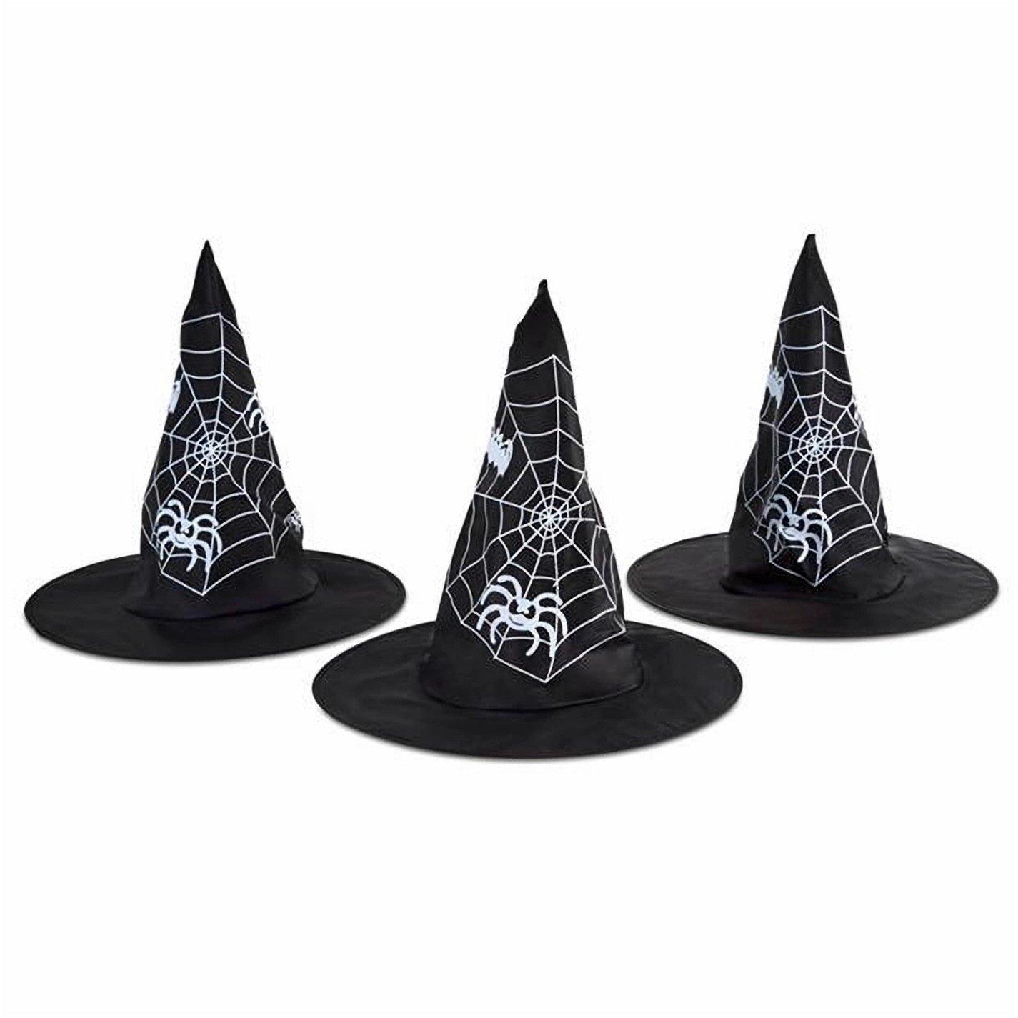Black - Star - LED Witch Hats 53 Black One Size - 4