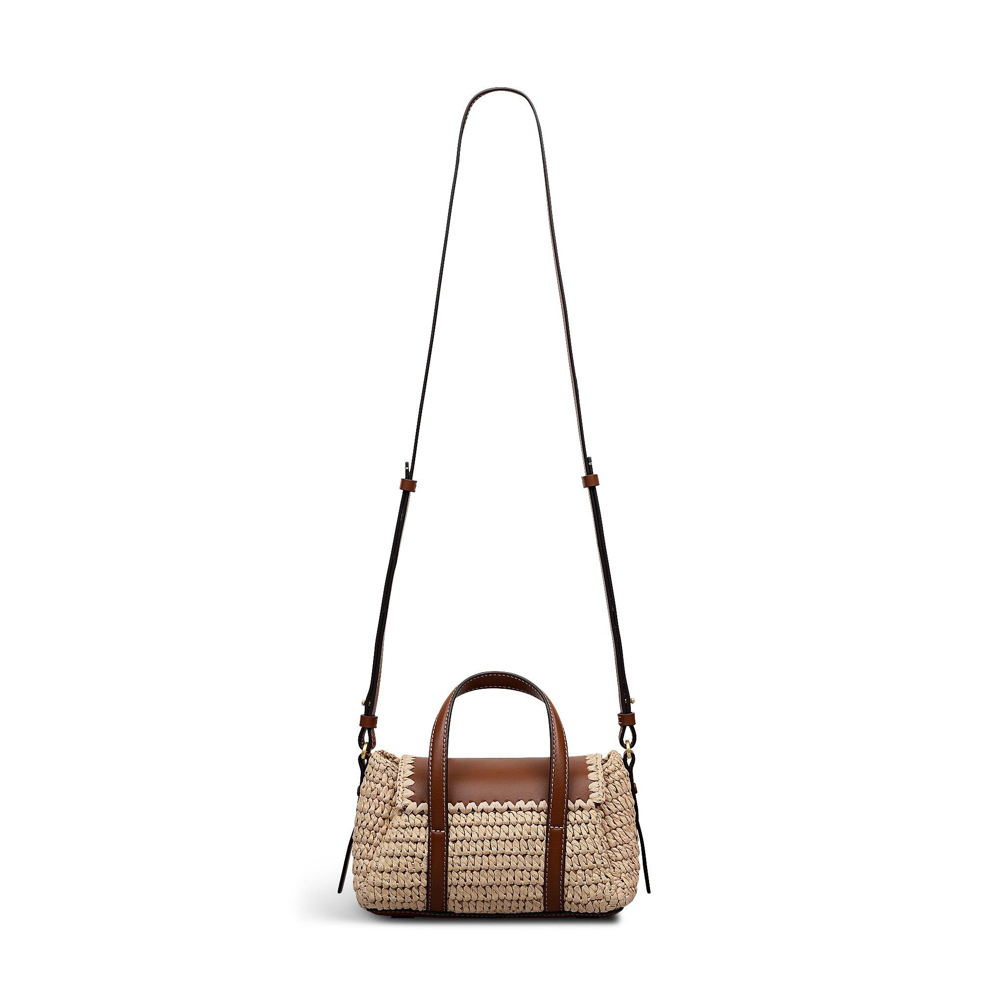 NATURAL - Radley - Women's Chancery Raffia Leather Trim Grab Bag - 2