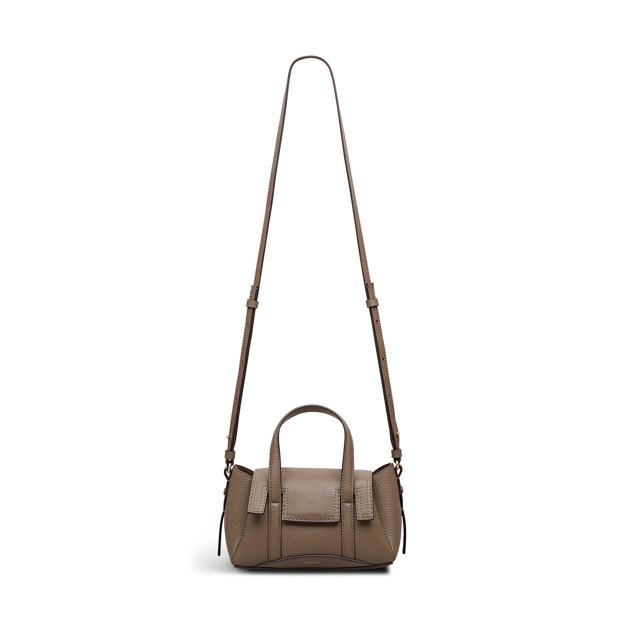 COFFEE - Radley - Women's Chancery Raffia Leather Trim Grab Bag - 1