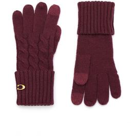 Coach Cable Knit Glve 99