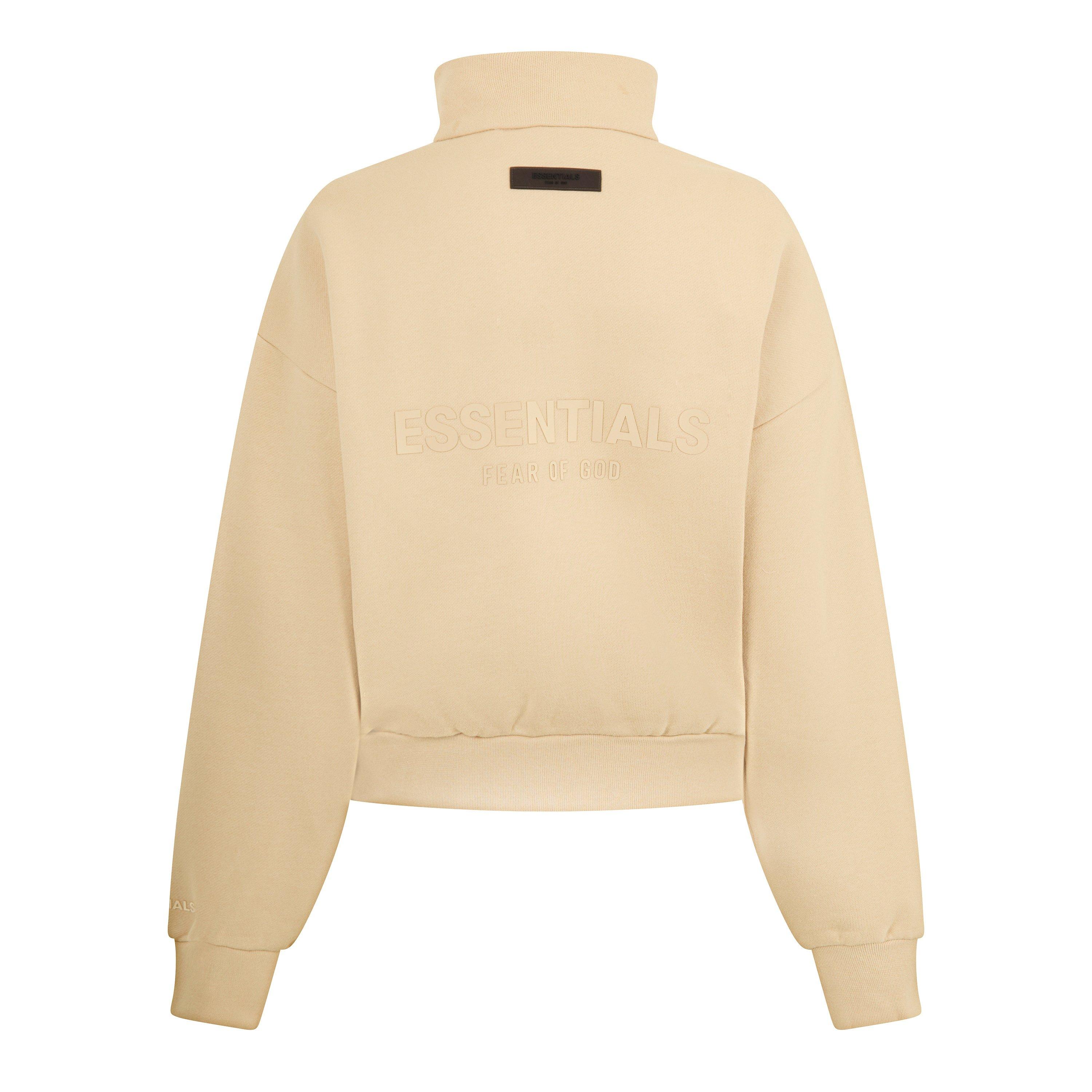 Sand - Fear Of God Essentials - Women's Full Zip Fleece - 2
