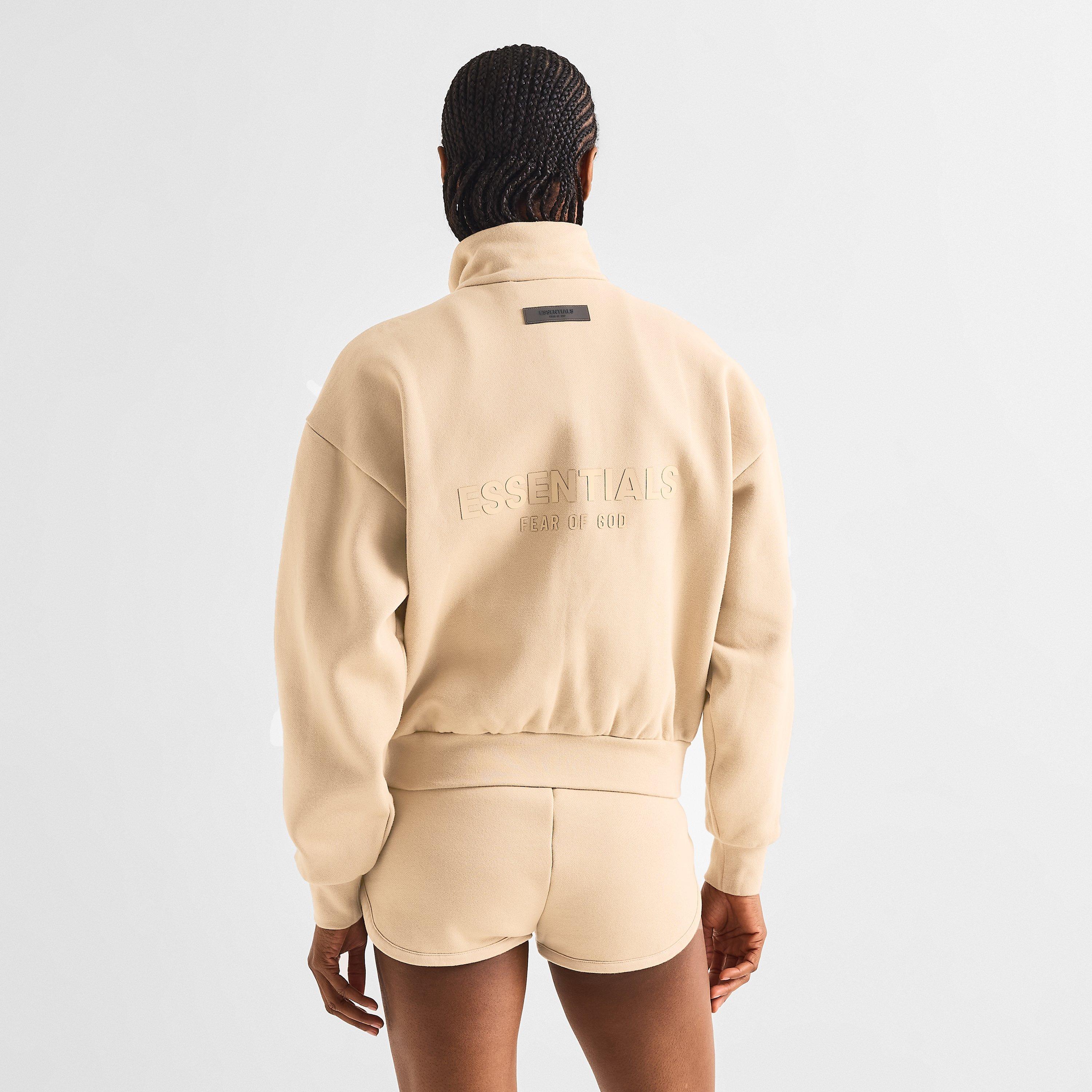 Sand - Fear Of God Essentials - Women's Full Zip Fleece - 4