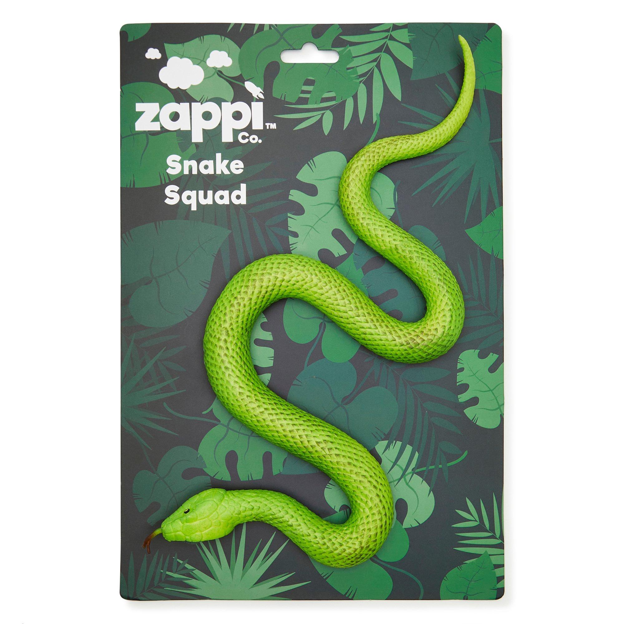 Green - Zappi Co - Zappi Co Bamboo Leaf Green - TPR Snake 60 cm - 2