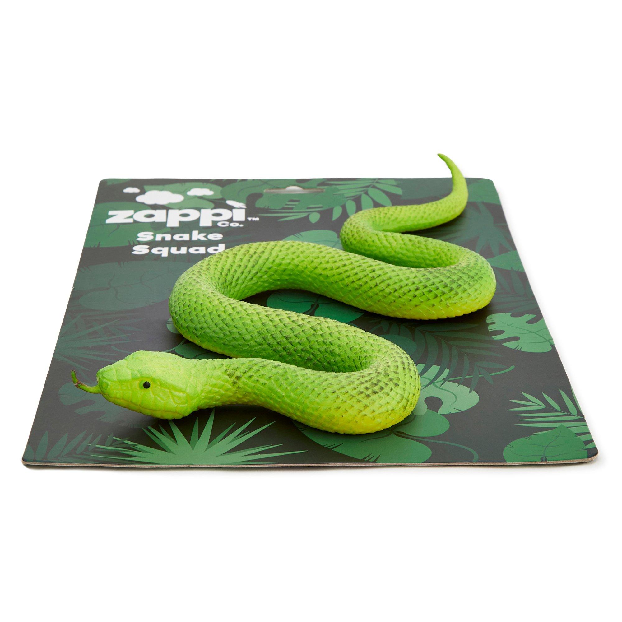 Green - Zappi Co - Zappi Co Bamboo Leaf Green - TPR Snake 60 cm - 3