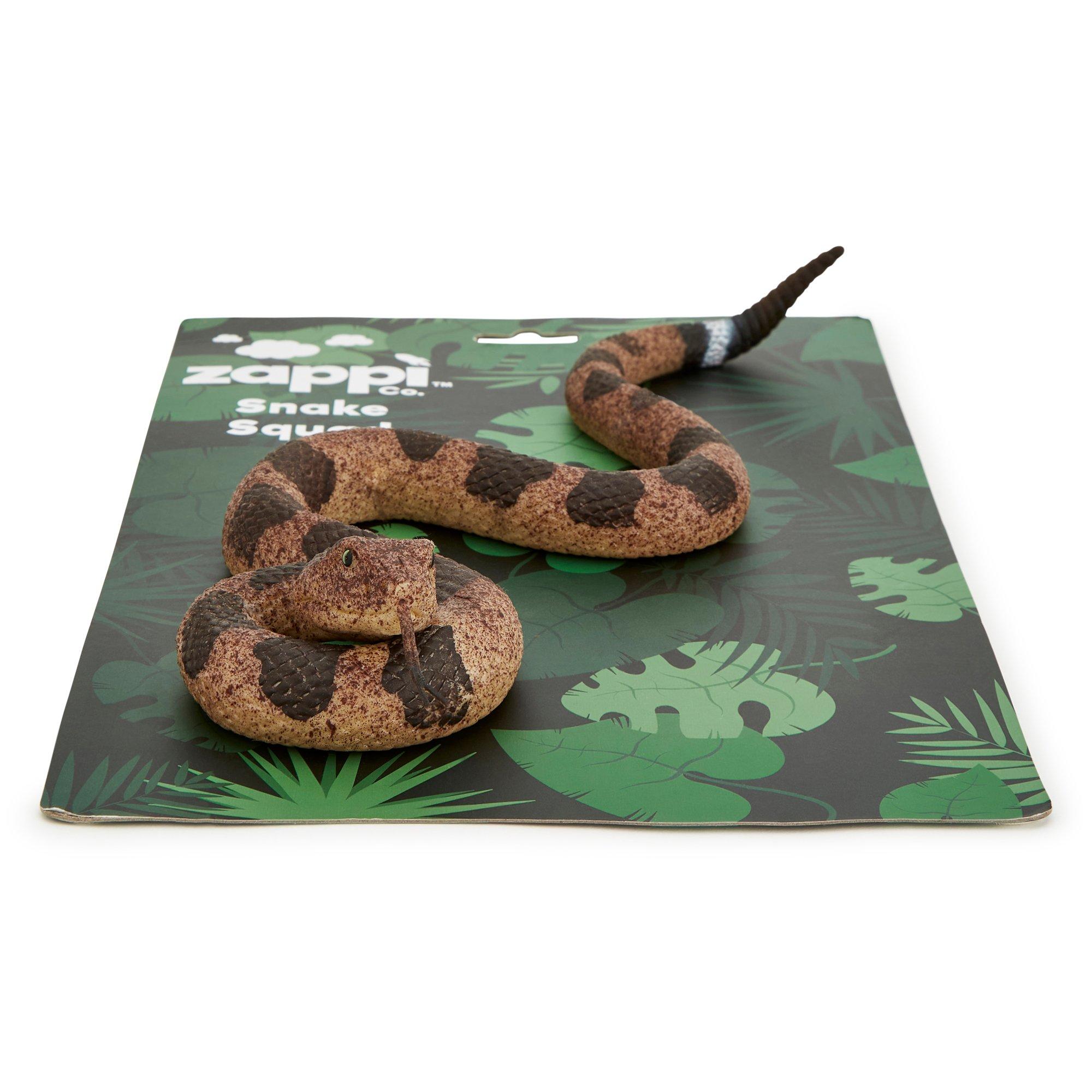 Brown - Zappi Co - Zappi Co Rattlesnake - TPR Snake 46 cm - 3