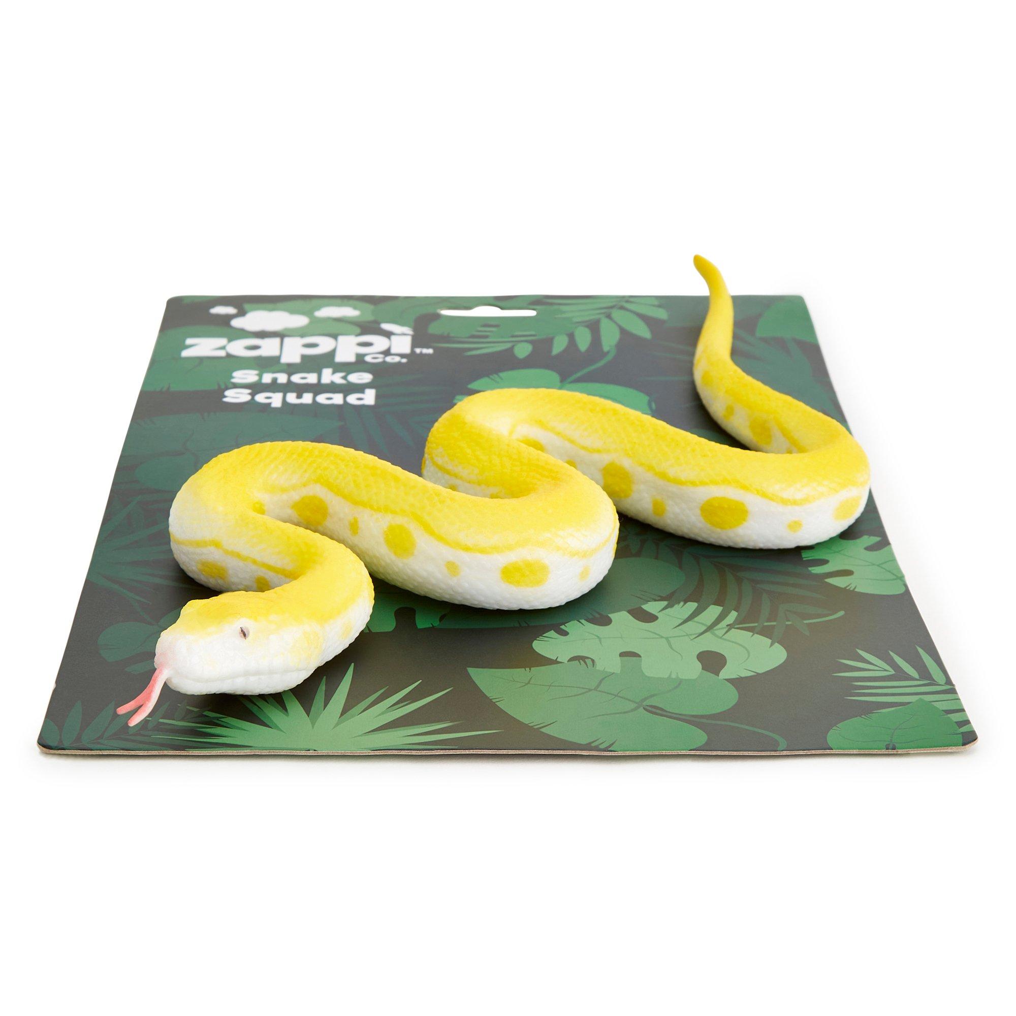Yellow - Zappi Co - Zappi Co Golden Python - TPR Snake 60 cm - 3