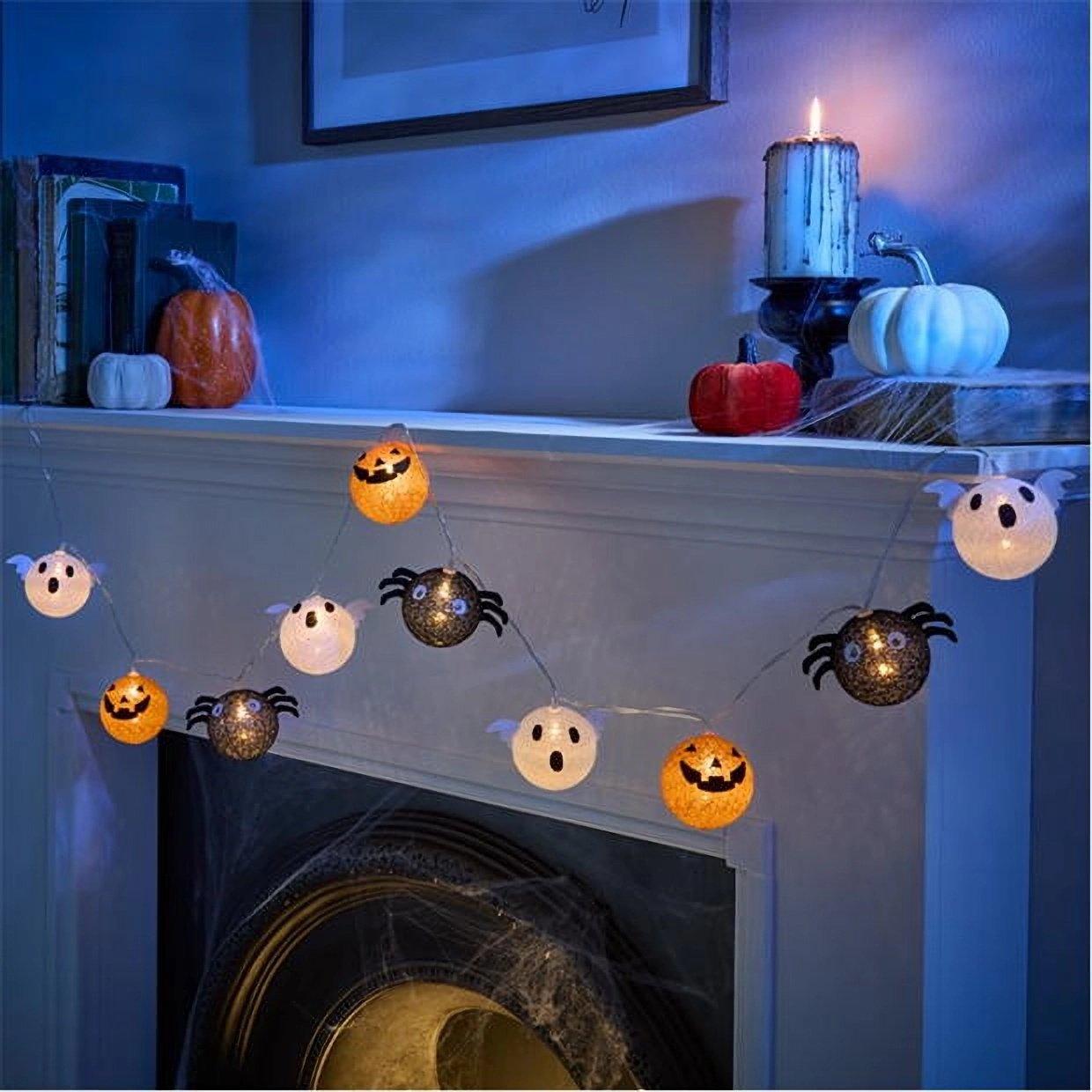 Orange - Star - LED String Lights 53 Orange One size - 1