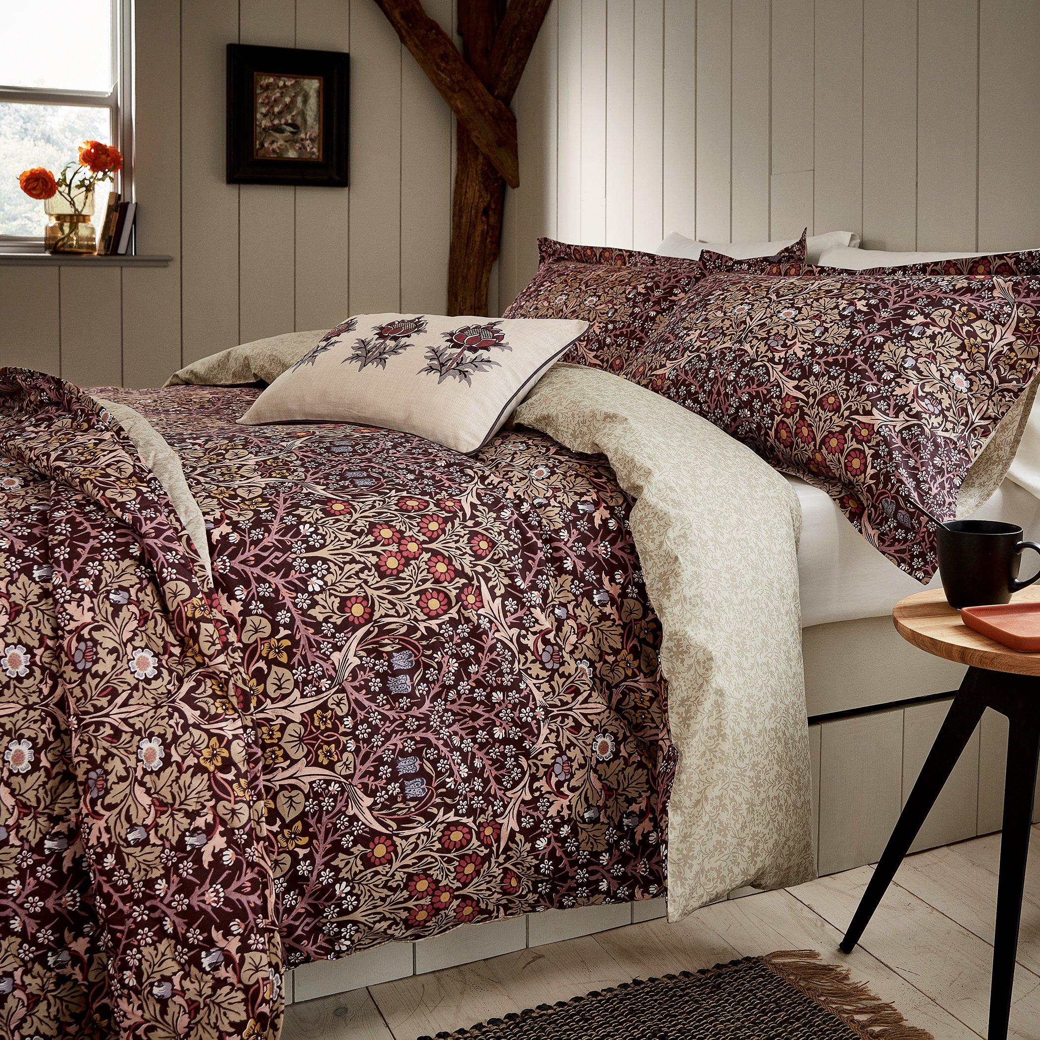 Damson - Morris and Co - Blackthorn Duvet Cover Set - 2