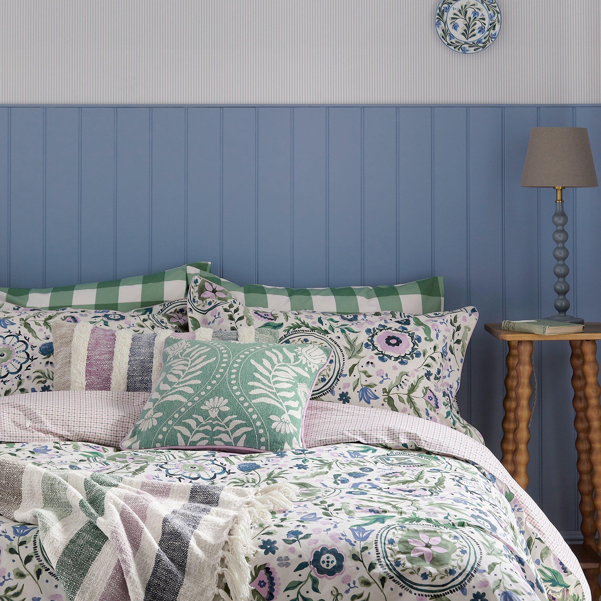 Green - Joules - Festival Flowers Duvet Cover Set Green - 2