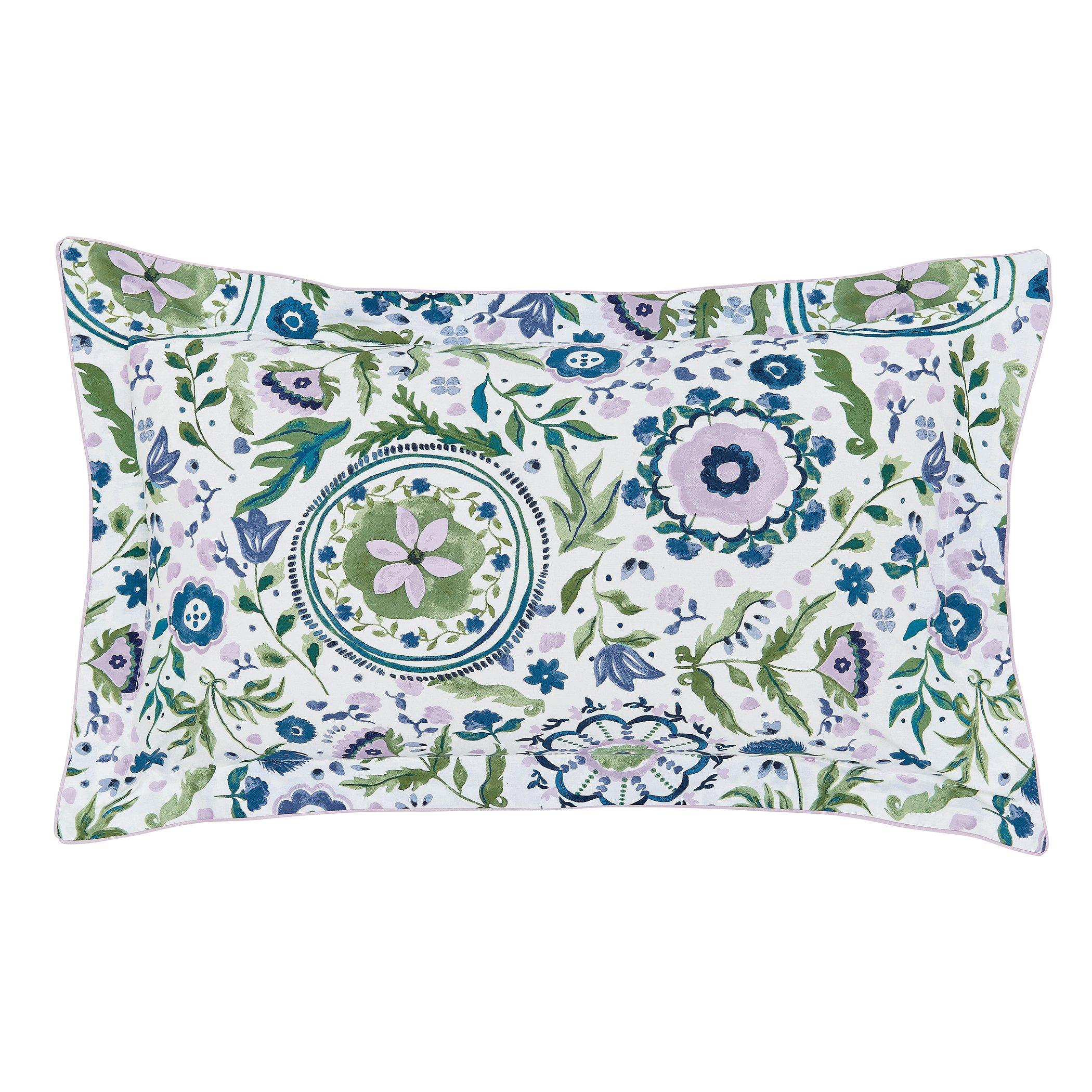 Green - Joules - Festival Flowers Duvet Cover Set Green - 3