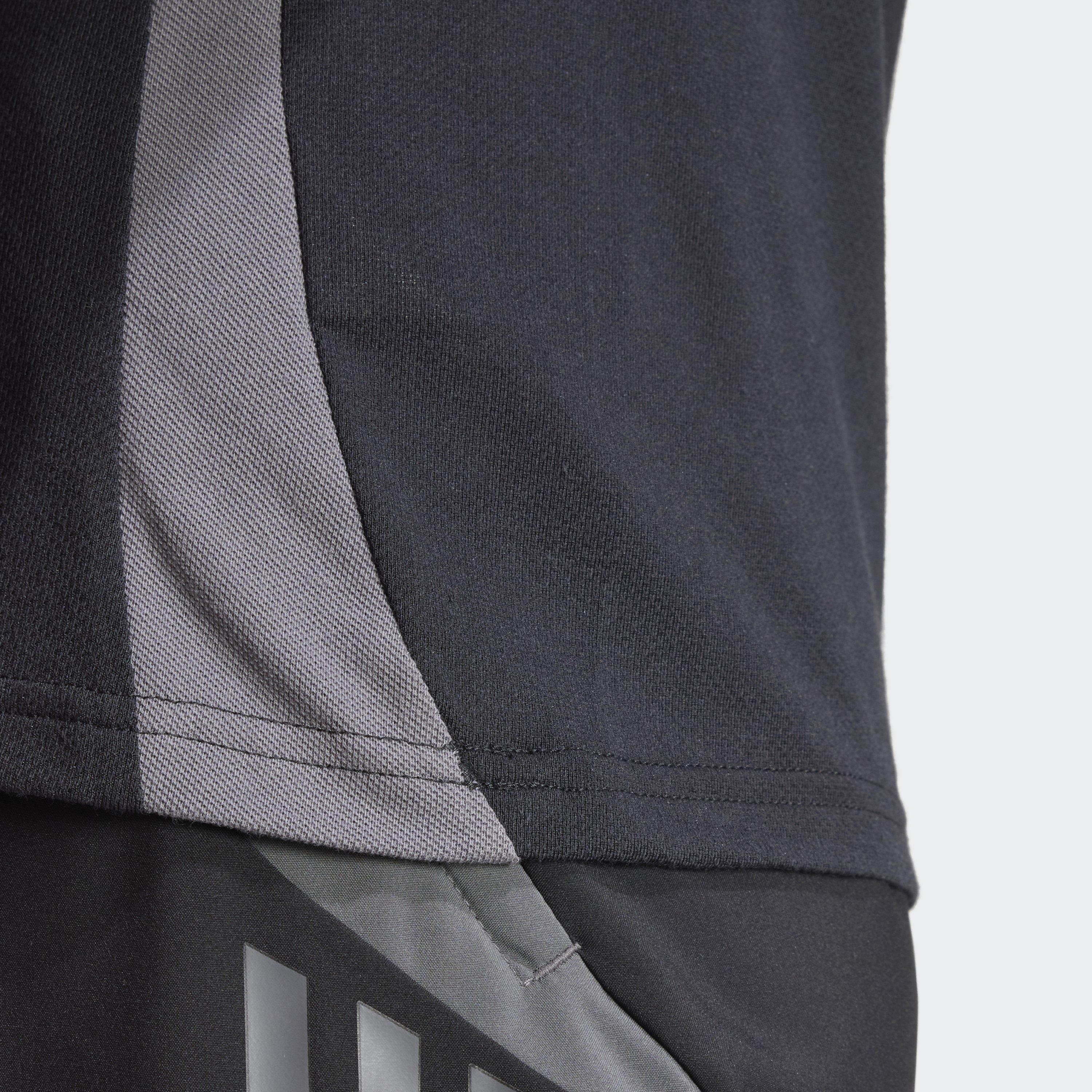 Black/Dark Grey - adidas - Tiro24 C Polo W Shirt Womens - 5