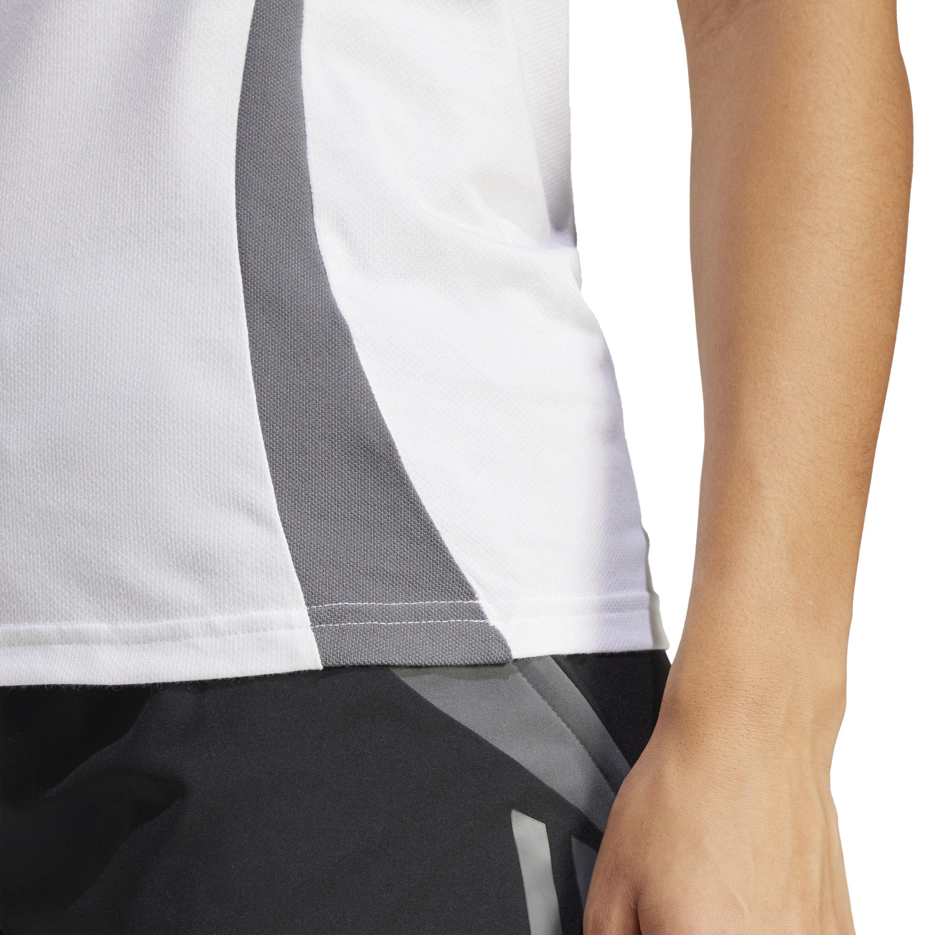 White - adidas - Women's Tiro24 Performance Polo Shirt - 4