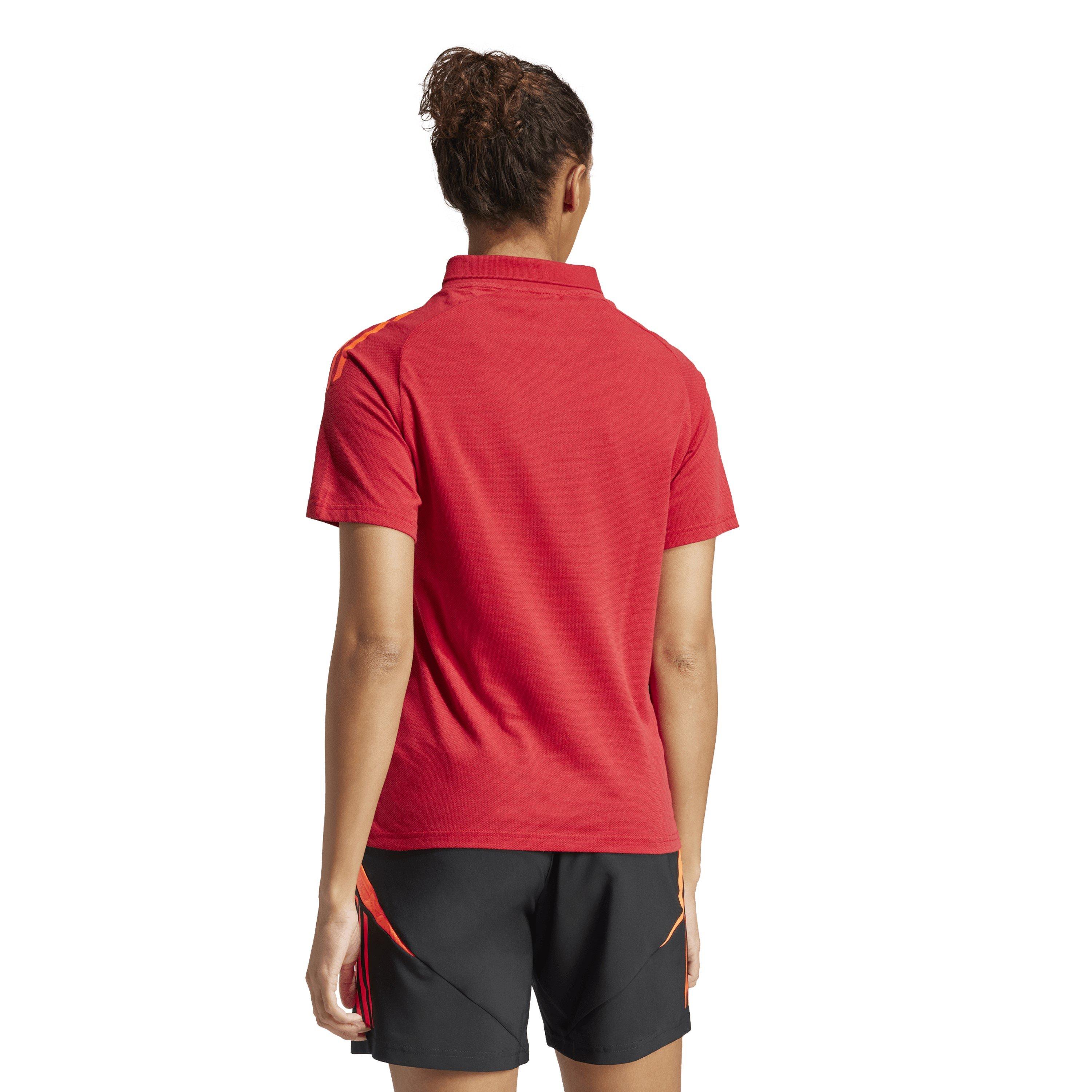 Power Rot - adidas - Women's Tiro24 Performance Polo Shirt - 3
