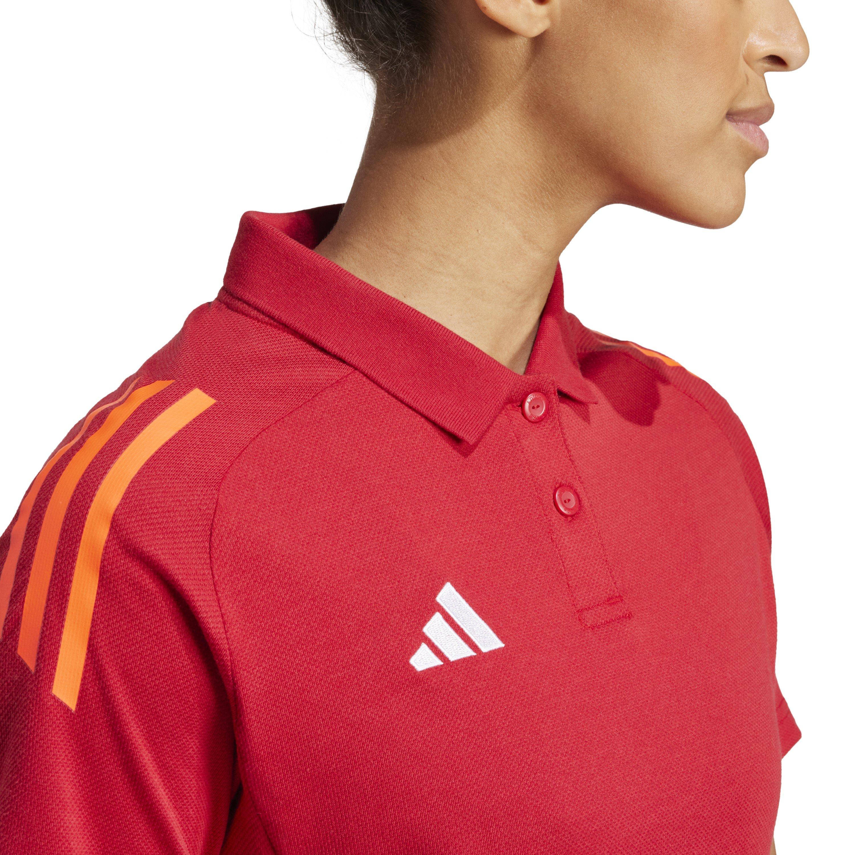 Power Rot - adidas - Women's Tiro24 Performance Polo Shirt - 5