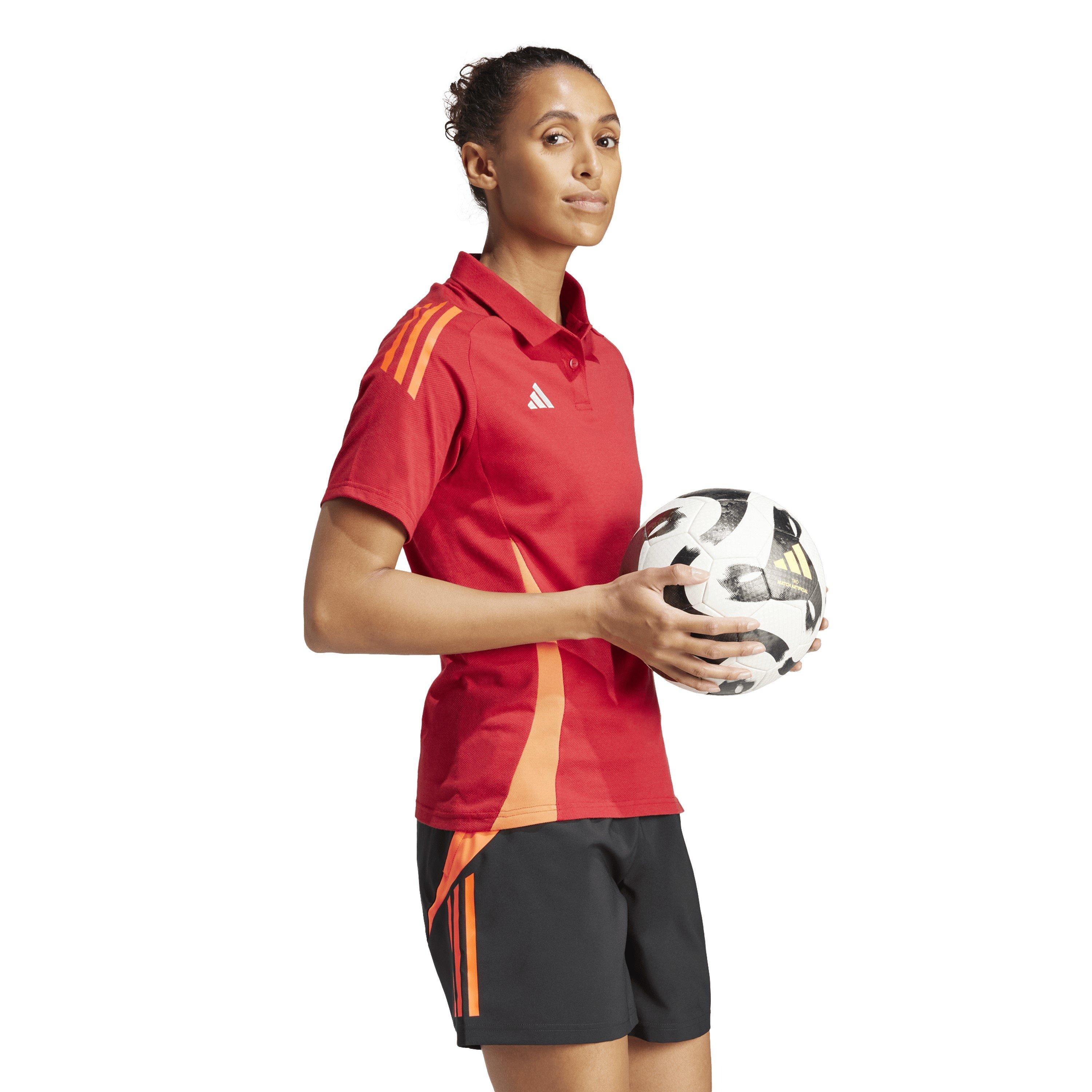 Power Rot - adidas - Women's Tiro24 Performance Polo Shirt - 6