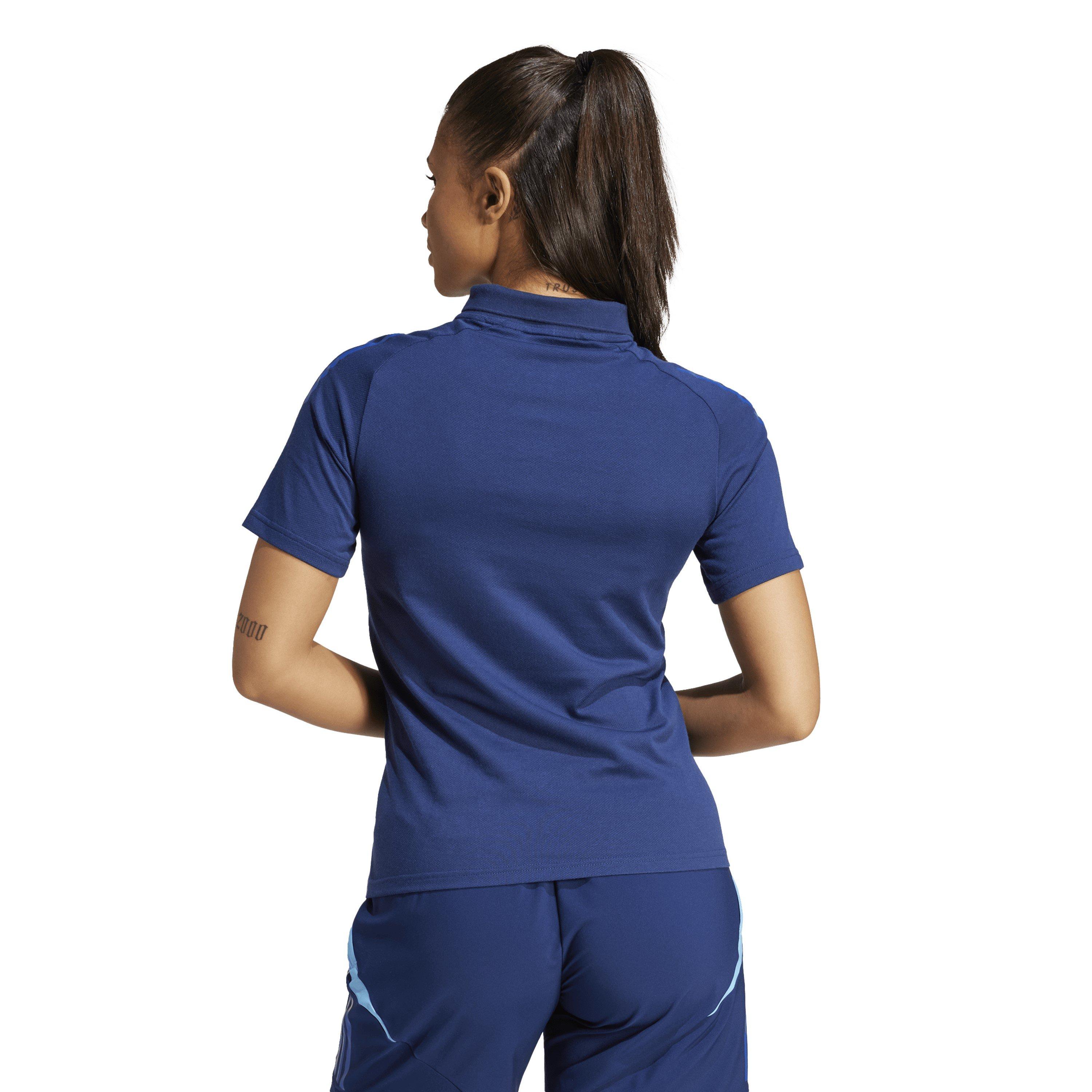Marineblauw - adidas - Tiro24 C Polo W Shirt Womens - 3