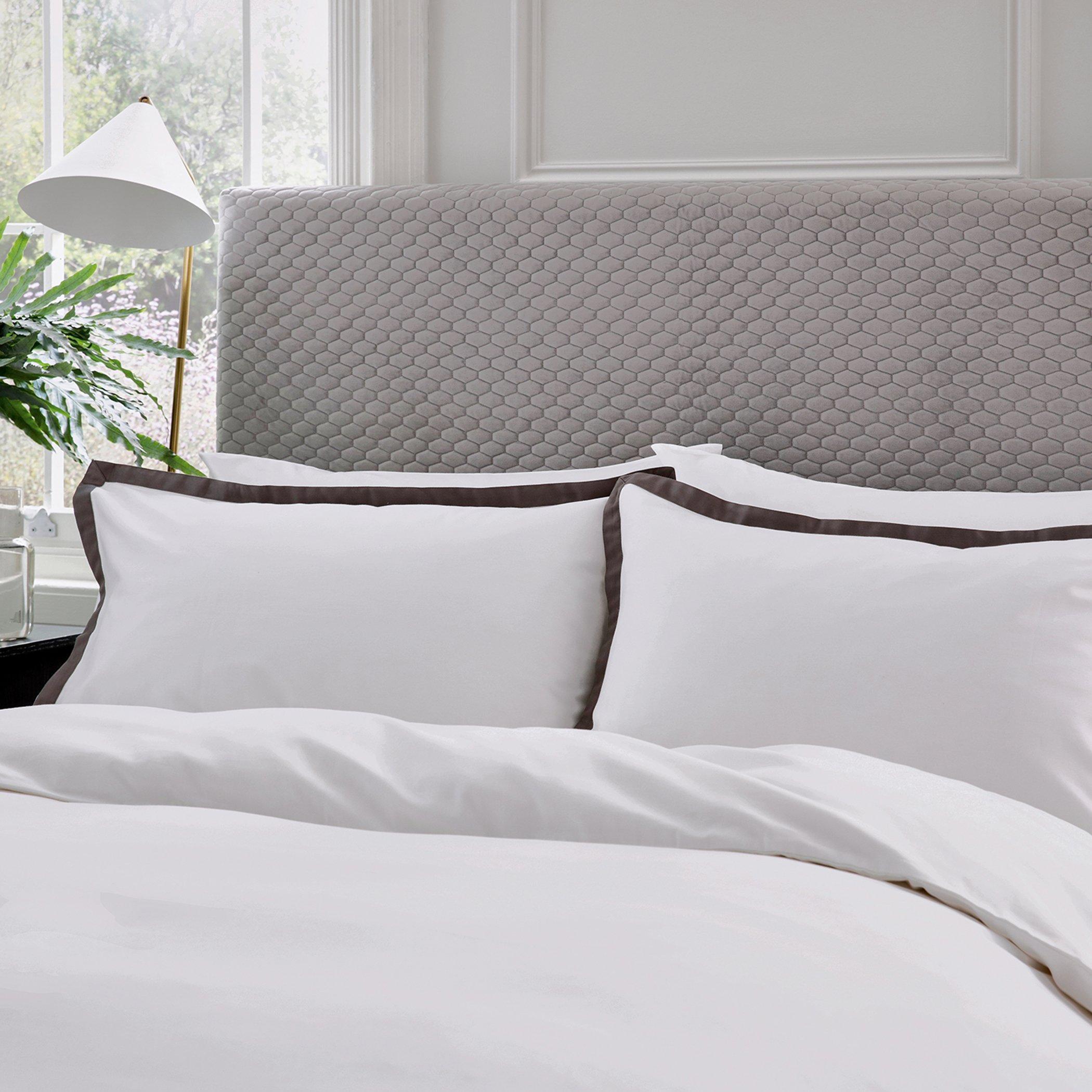 White - Bedeck of Belfast - Olenna Duvet Cover Set - 2