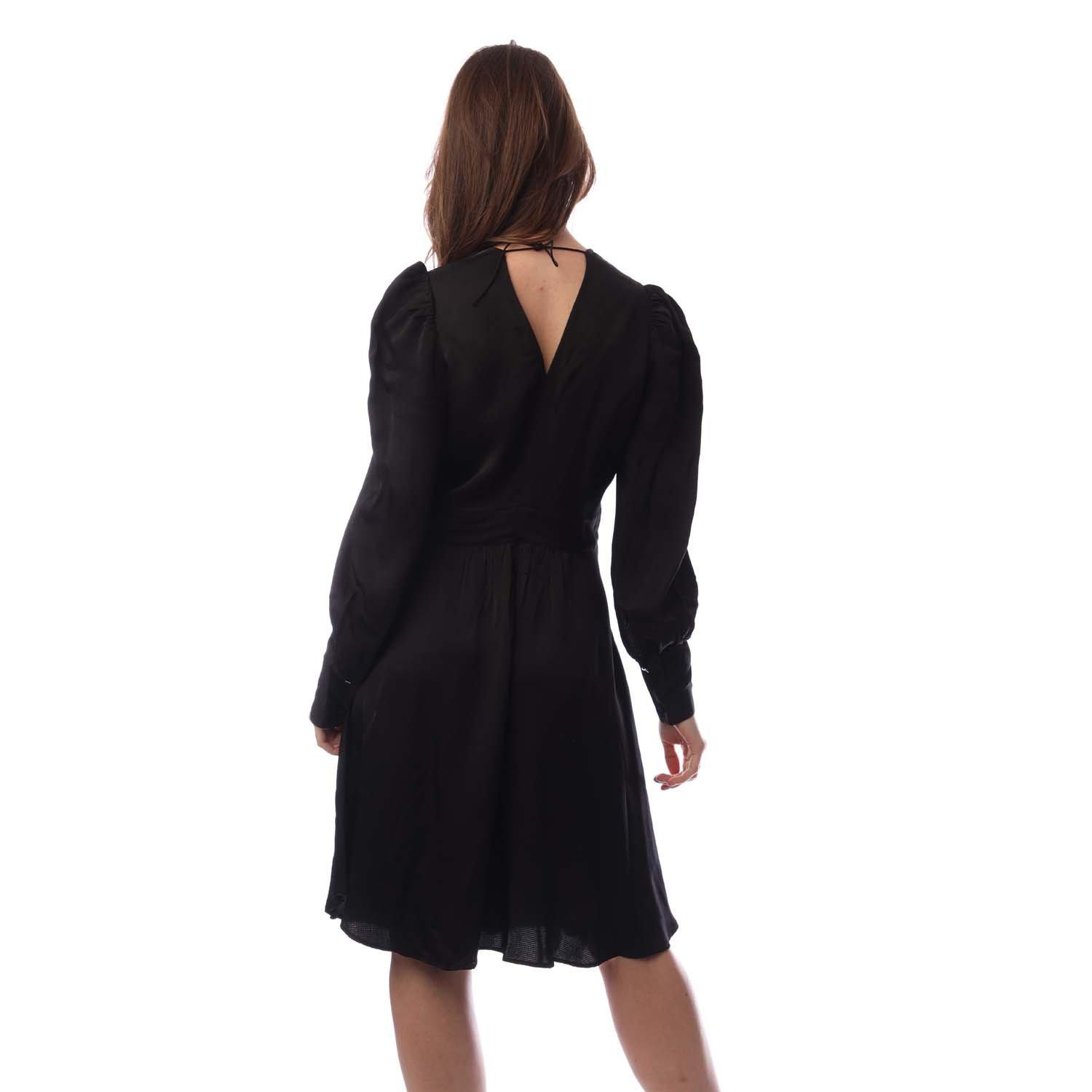 Black - Boss - Women's  Donny Flattering Short Length Dress - 3