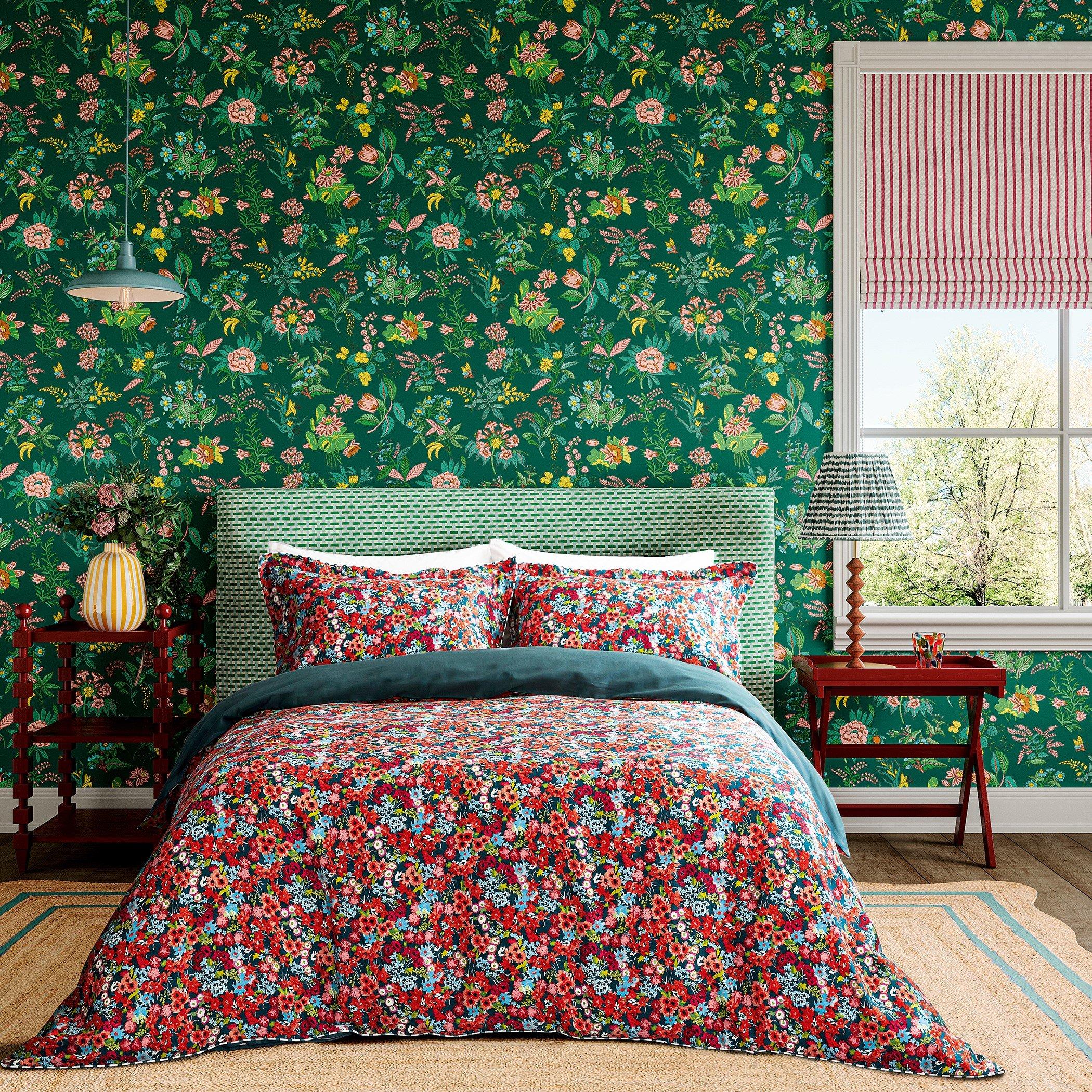 Carnelian - Harlequin - Wildflower Meadow Duvet Cover Set - 1
