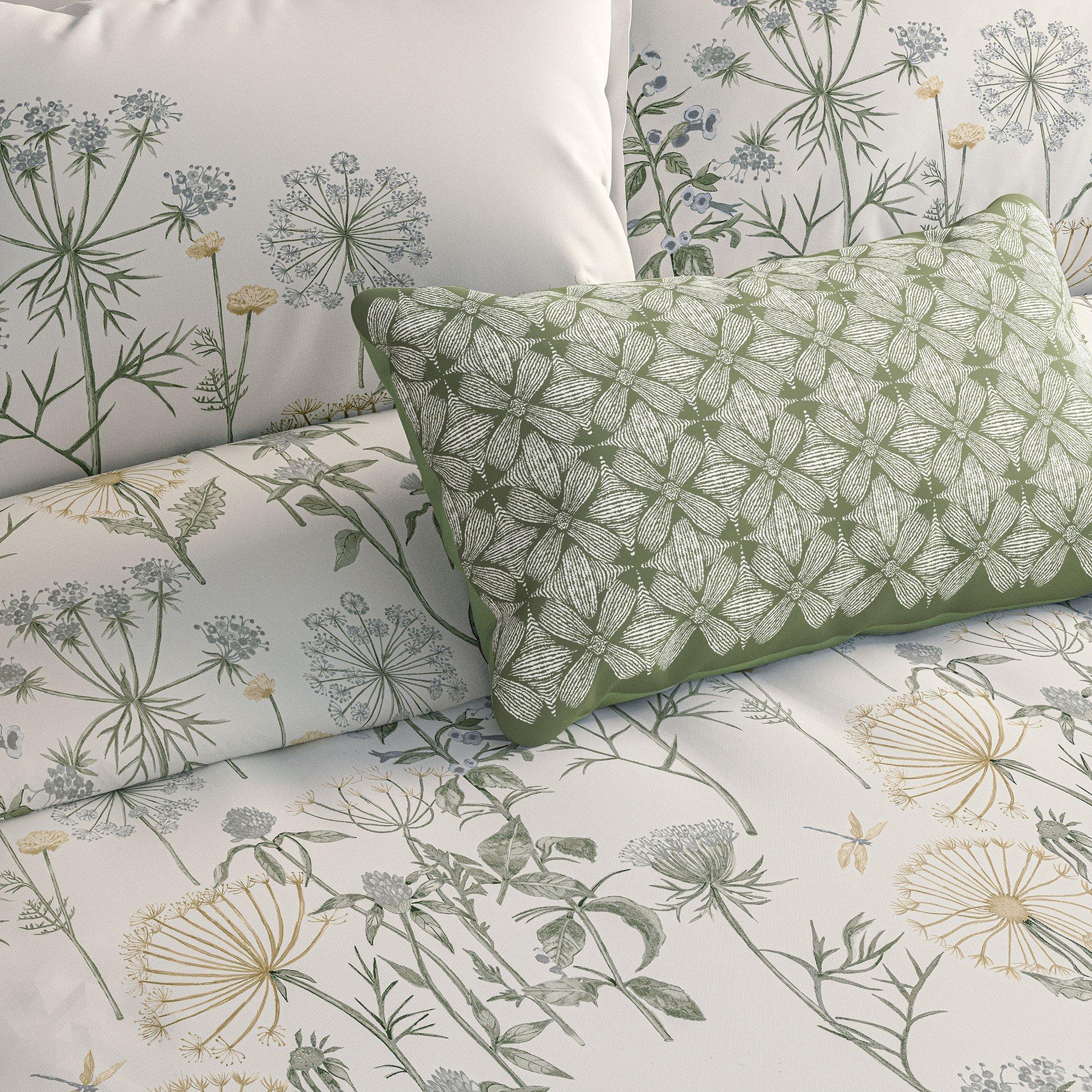 Silver/Spring - Sanderson - Wild Angelica Duvet Cover Set - 3