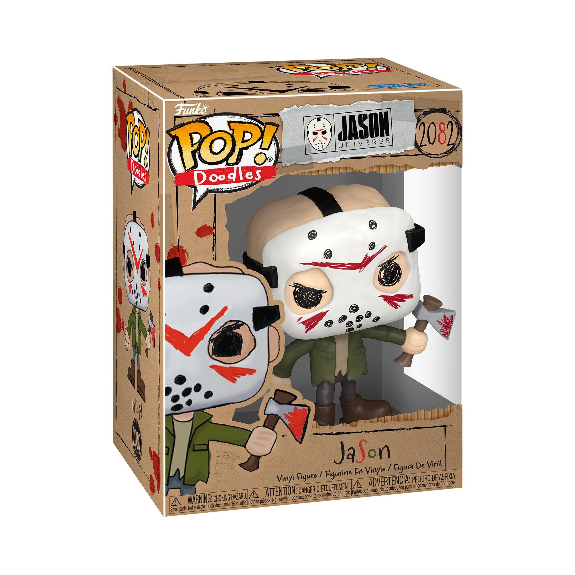 Multi - FUNKO - Doodles Jason Action Figure - 2