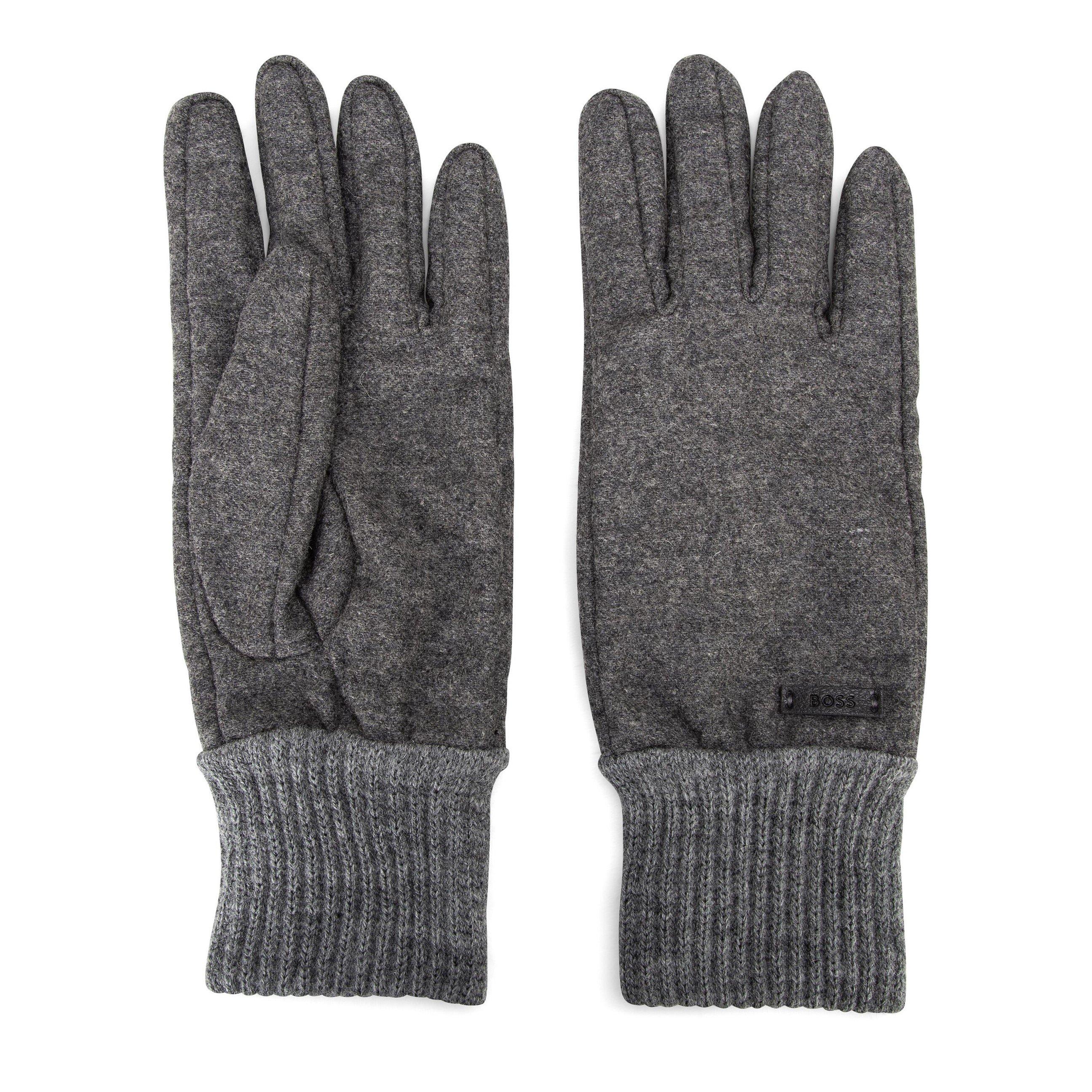 Grey 030 - Boss - Men's Kalsper Fleece Gloves - 1