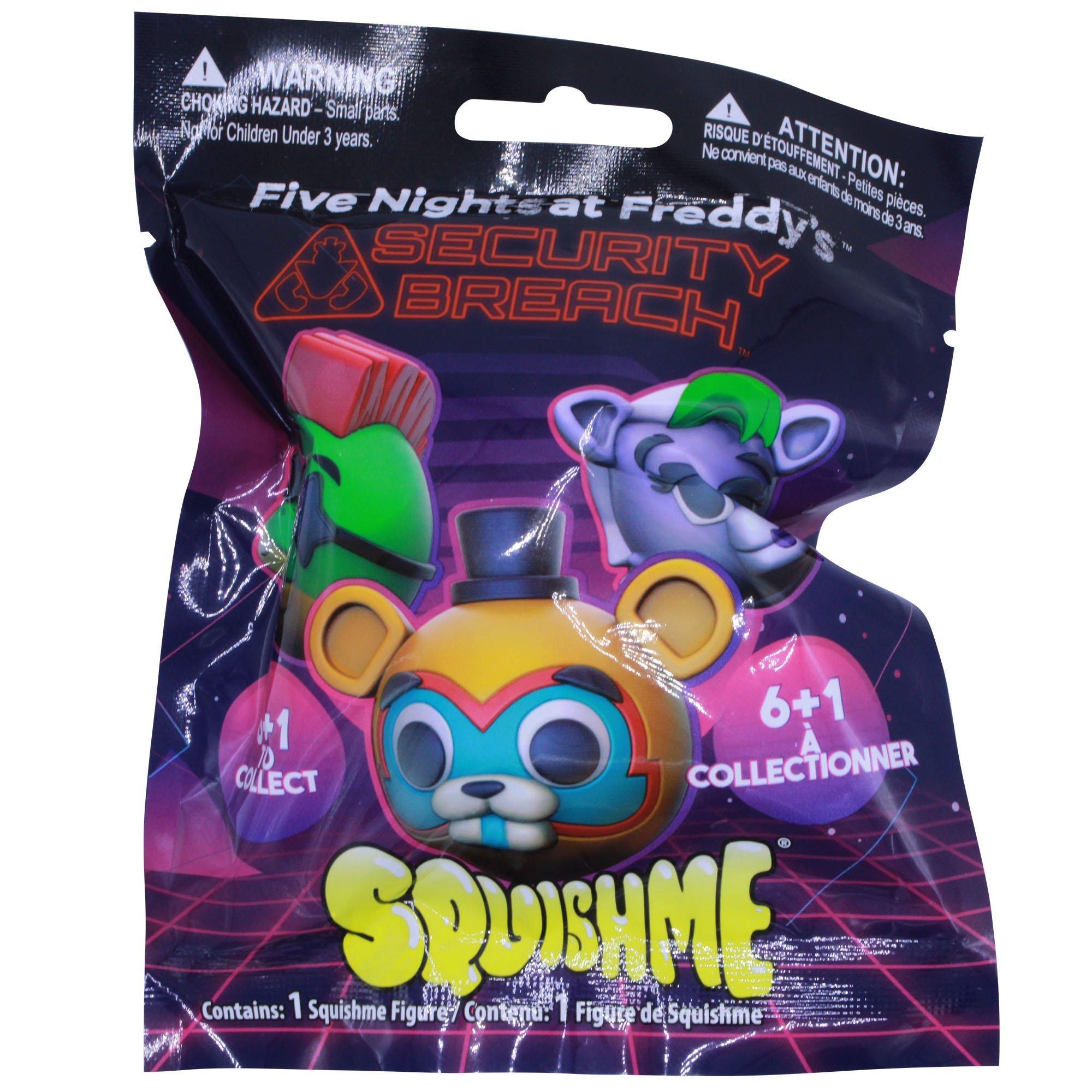 Multiple - Five Nights At Freddys - Freddy's Security Breach SquishMe Series 2 Action Figure - 2