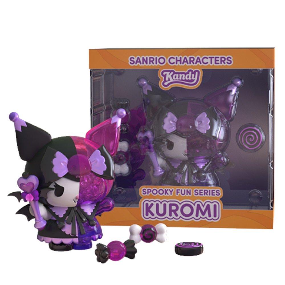 Hello Kitty  Kandy: Sanrio Kuromi Series Collectible Figure Spooky Fun