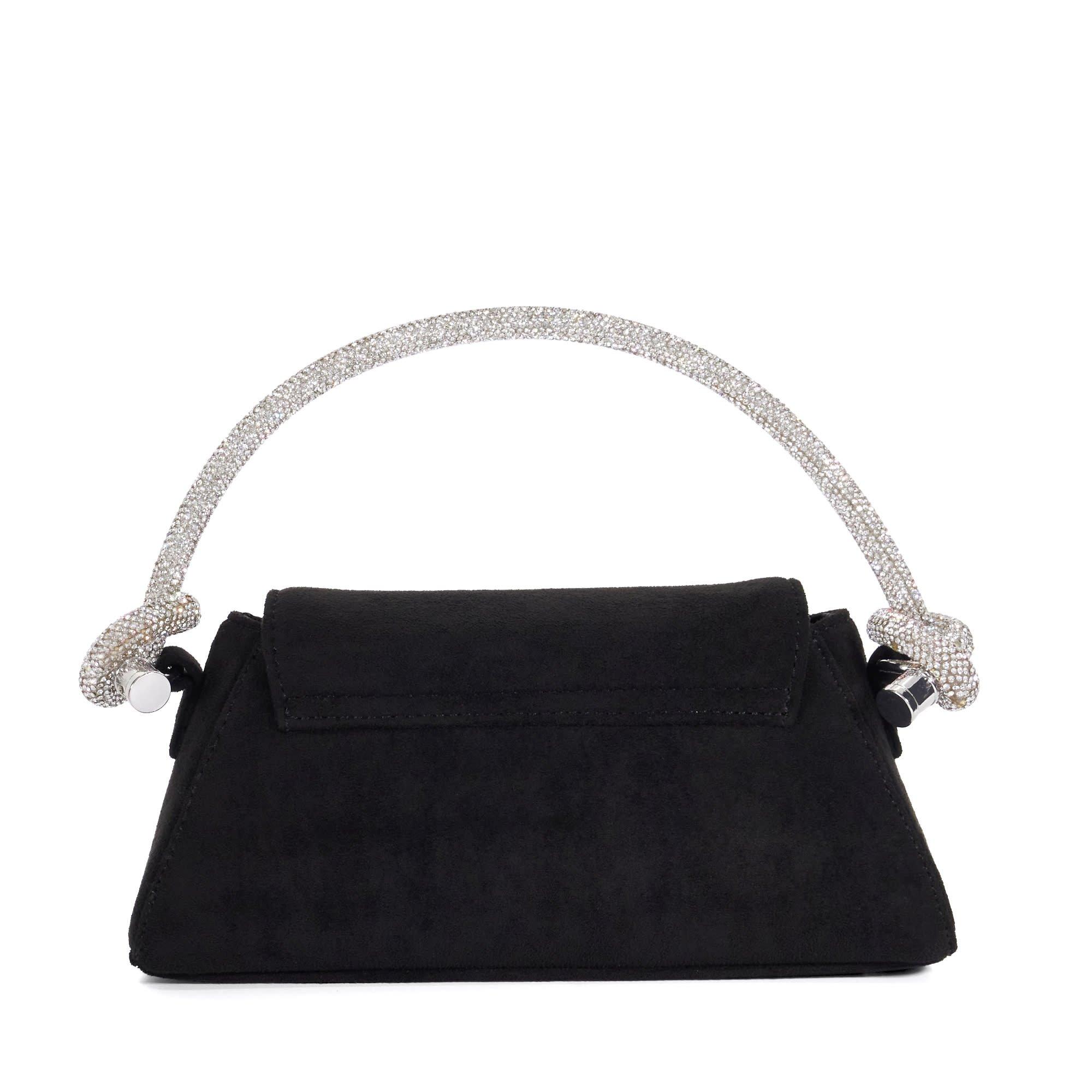 BLACK - Dune London - Women's Natural Brynley Diamante Tubular Grab Bag - 2