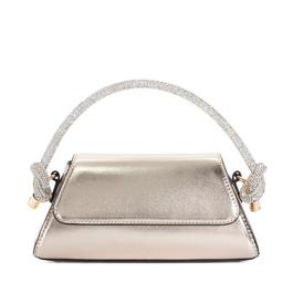 Dune London Natural Brynley Diamante Tubular Hand Bag