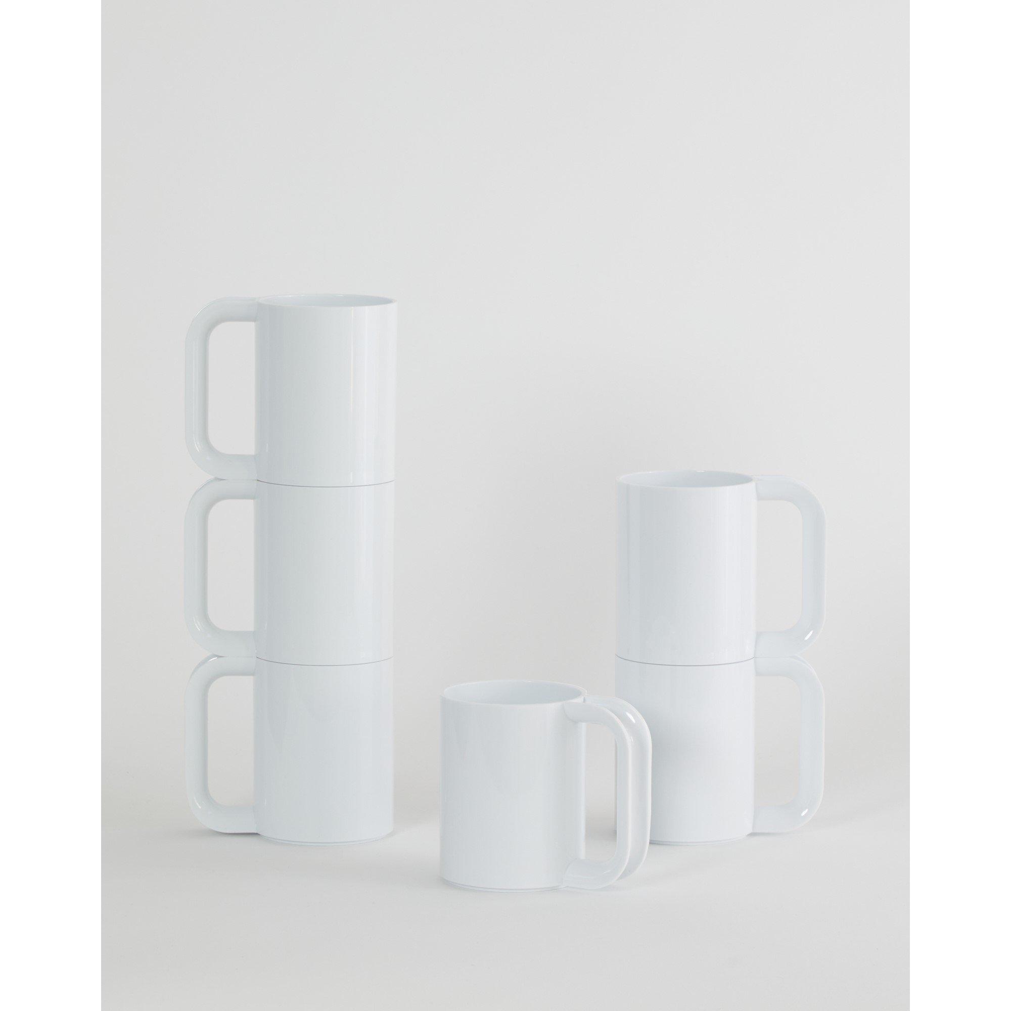 White - Heller - Max Mugs - Set of 6 - 1