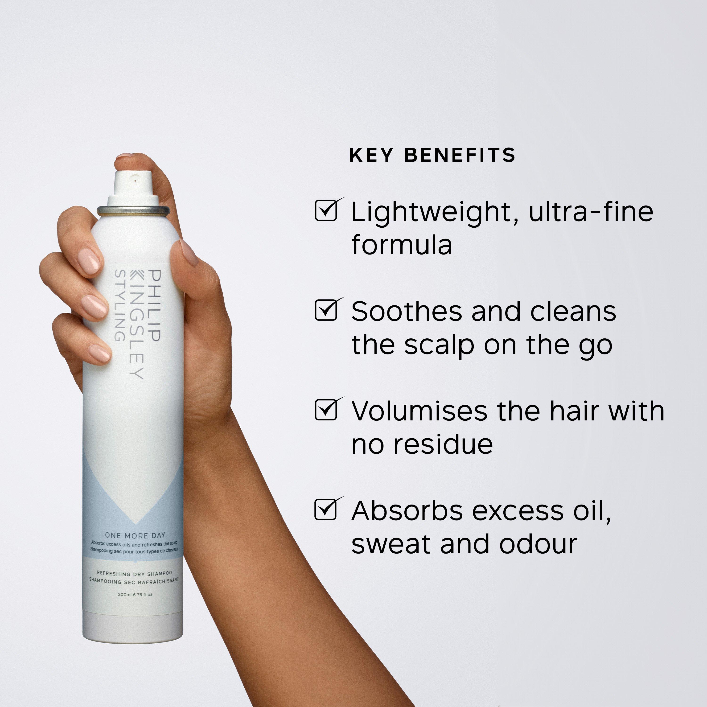 Clear - Philip Kingsley - One More Day Dry Shampoo 200ml - 3