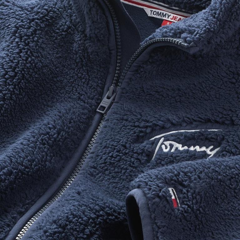 Marine crépuscule - Tommy Jeans - TJW Relaxed Signature Polar Zip Fleece - 2
