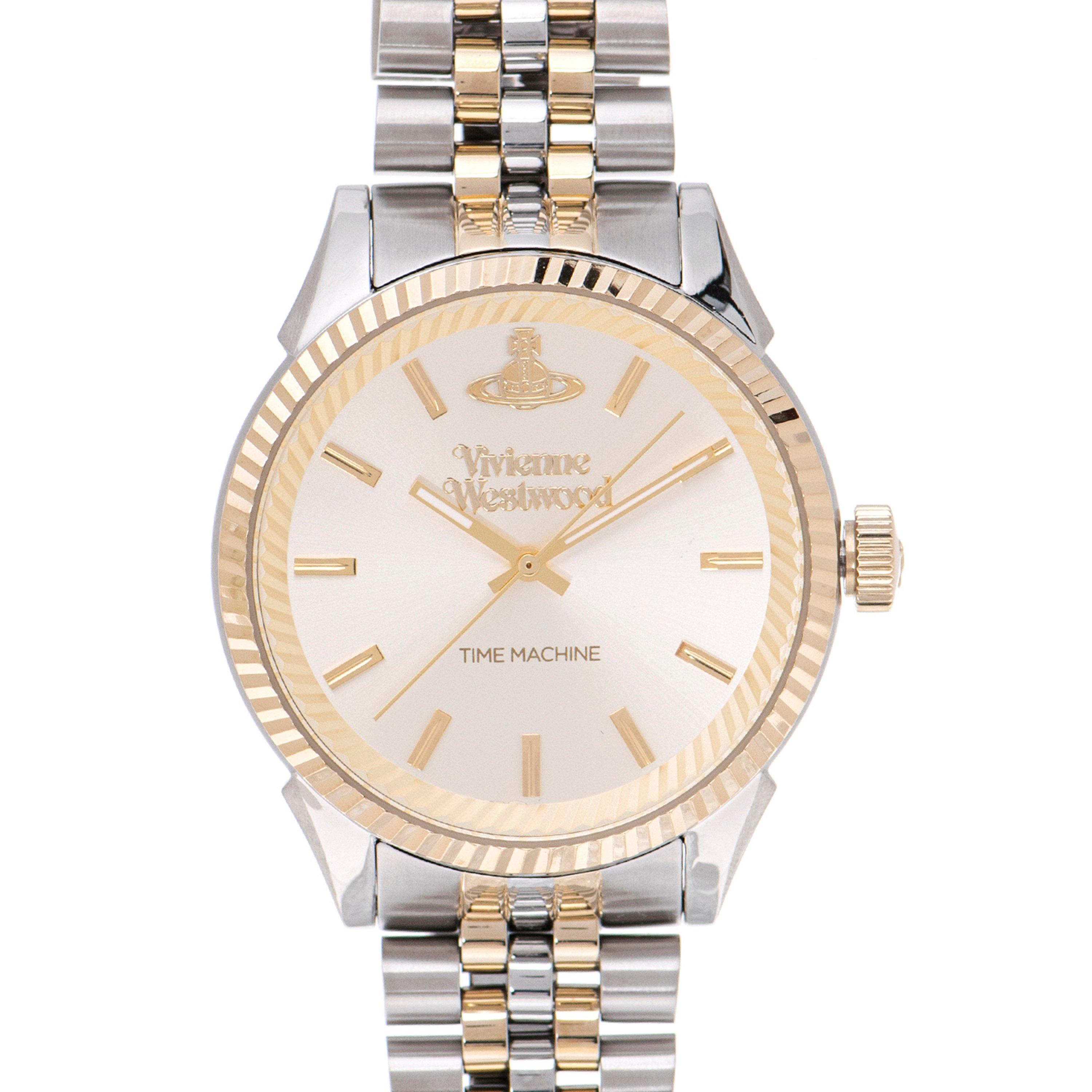 Silver/Gold - Vivienne Westwood - Men's Two-Toned Seymour Homme Watch - 1