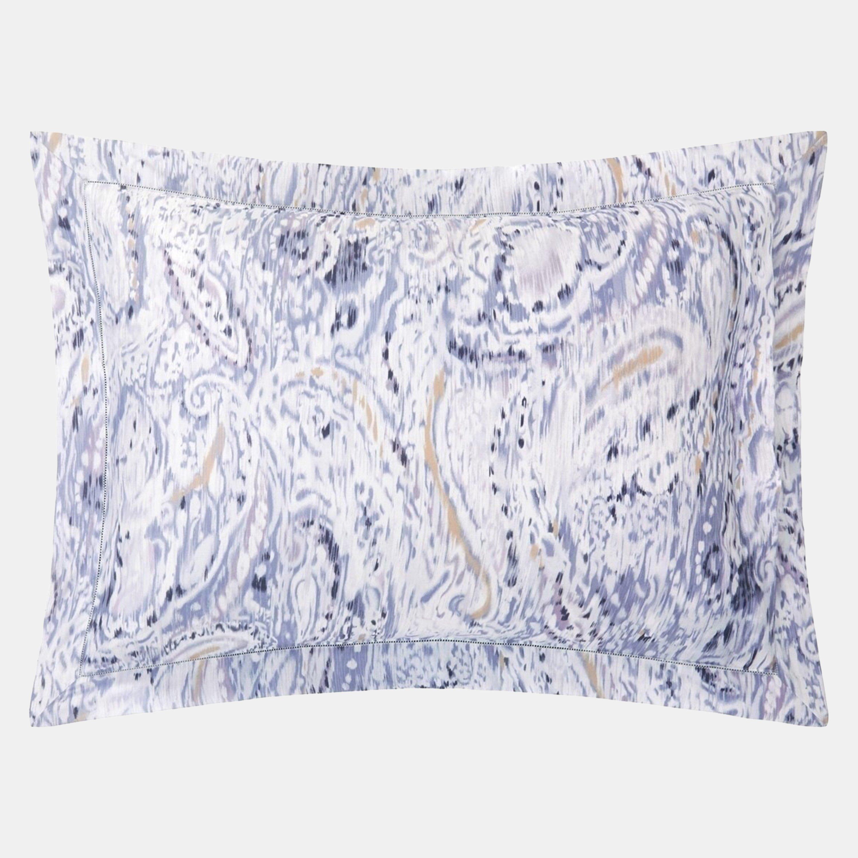 Periwinkle - Ralph Lauren Home - RL Lorelai Oxford Pillowcase - 1