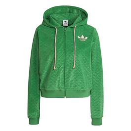 adidas Originals Adicolour 70s Velour Zip Hoodie