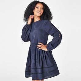 Biba Broderie Skater Dress