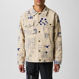 KidSuper Studios Doodle Linen Coat