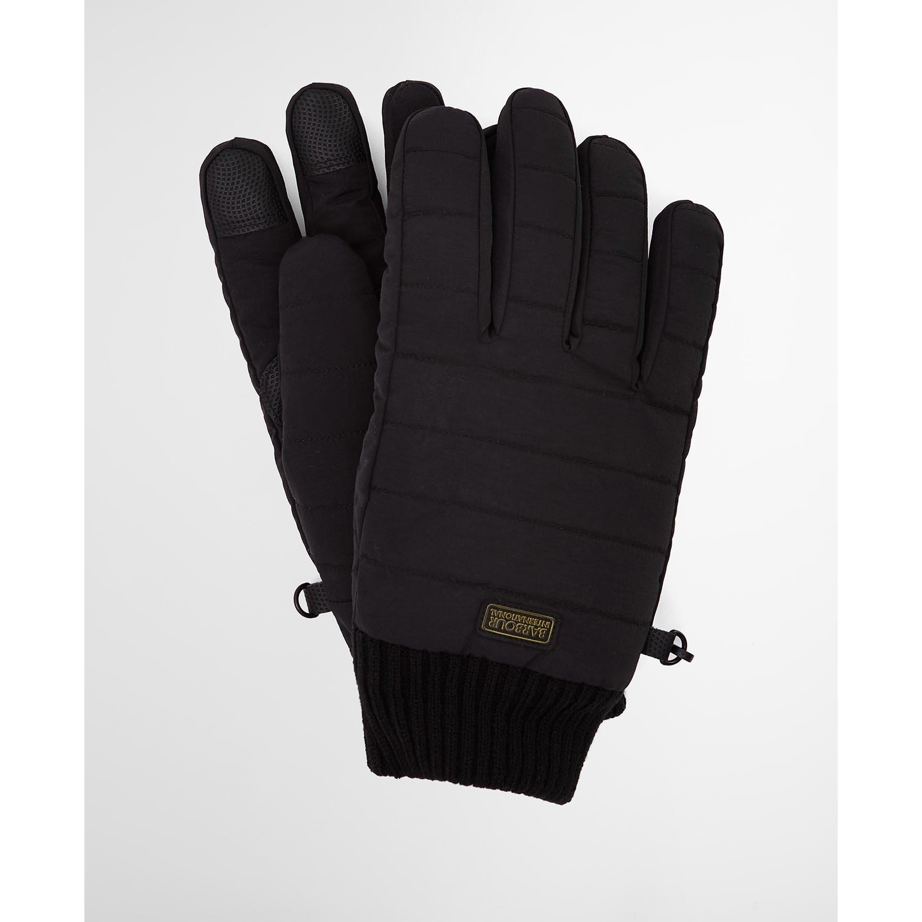 Black/Shadow - Barbour International - Peak Legacy Gloves - 2
