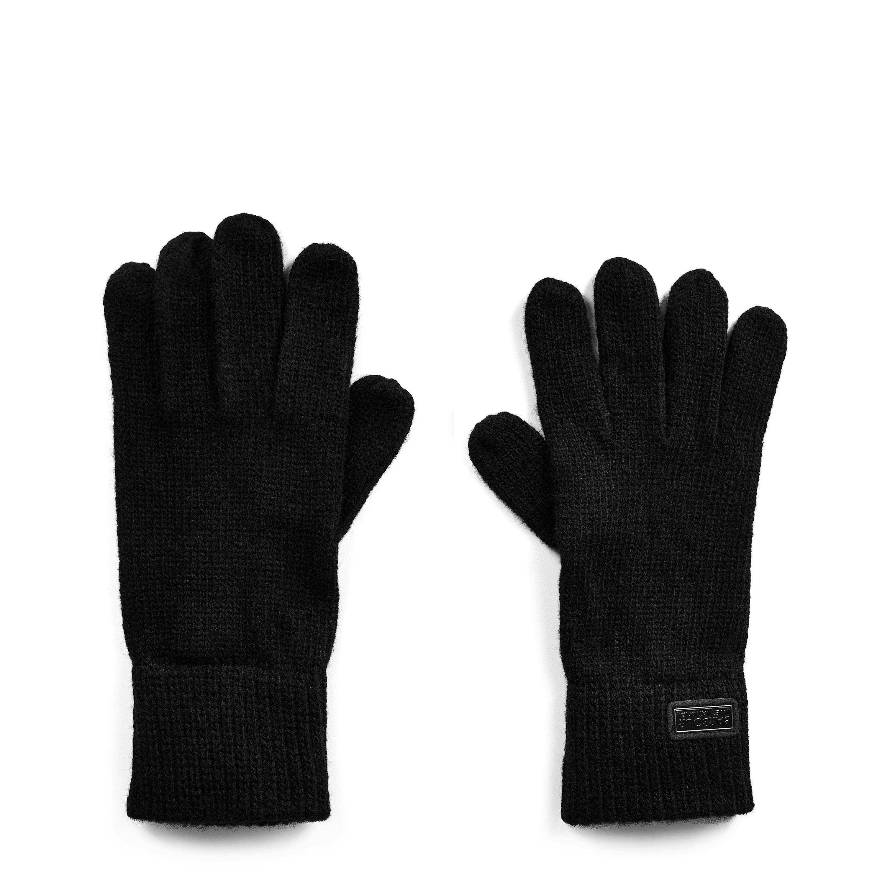 TRENDOUX Men Women Warm Merino Wool Gloves Touch Screen Thermal Thick Softshell Gloves For Walking Running In Winter – Black L - Foto 5