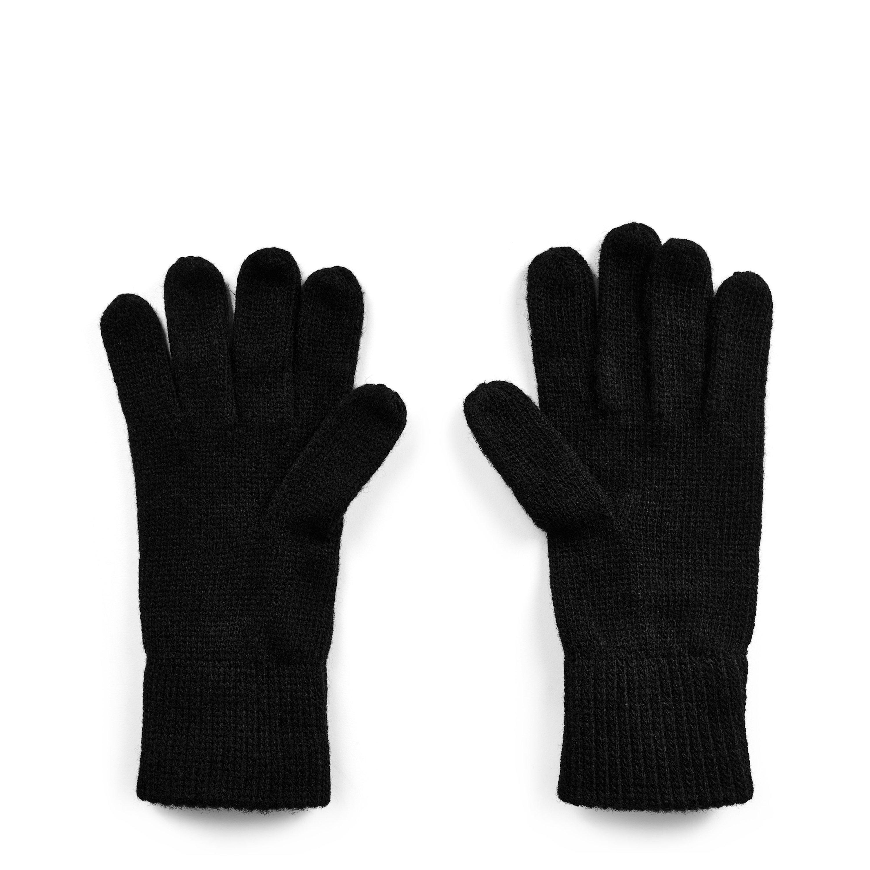 Black BK11 - Barbour International - Sensor Knitted Gloves - 2