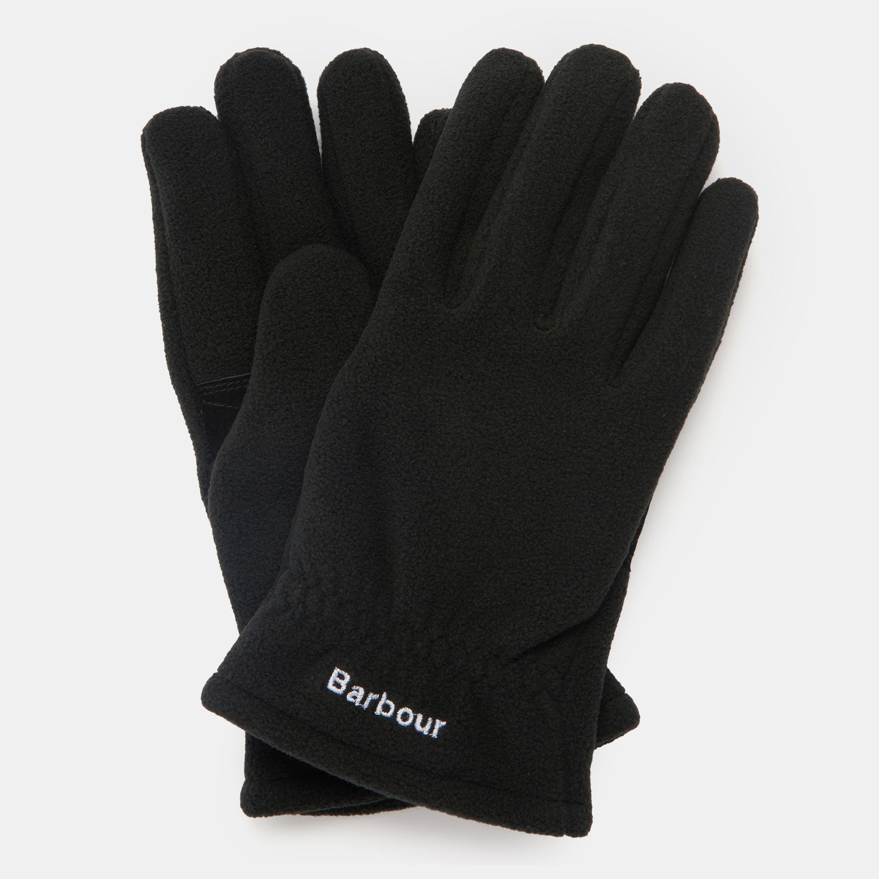 Black BK12 - Barbour - Coalford Fleece Gloves - 1