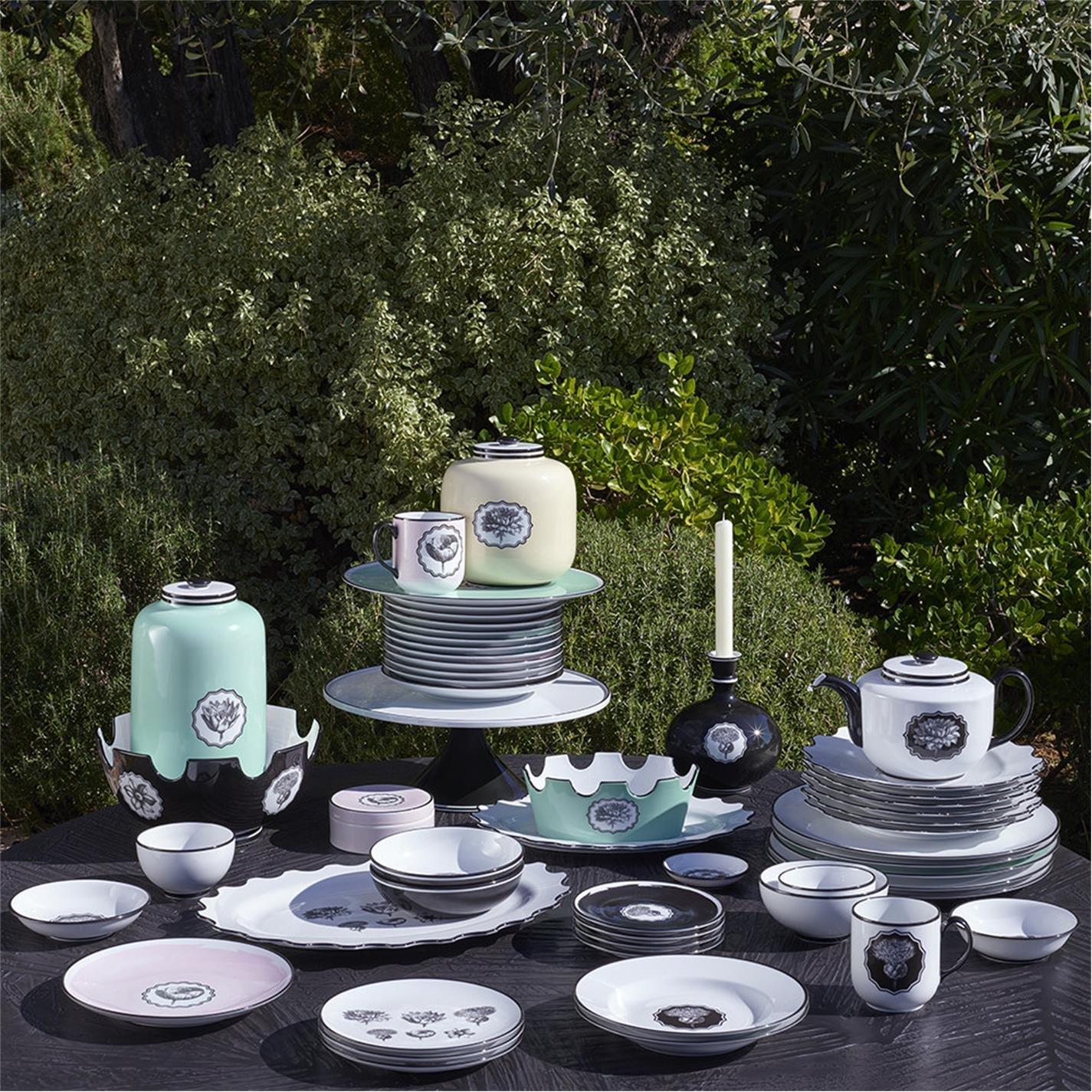 White - Christian Lacroix - Lacroix Herbariae Mug - Set of 4 - 2